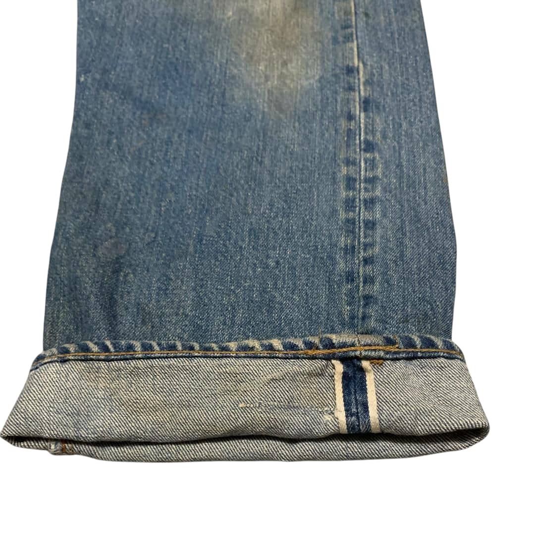 Levi's Vintage 60s Levis 501 Rindem Button #6 Selvedge Jeans Size US 32 / EU 48 - 6 Thumbnail