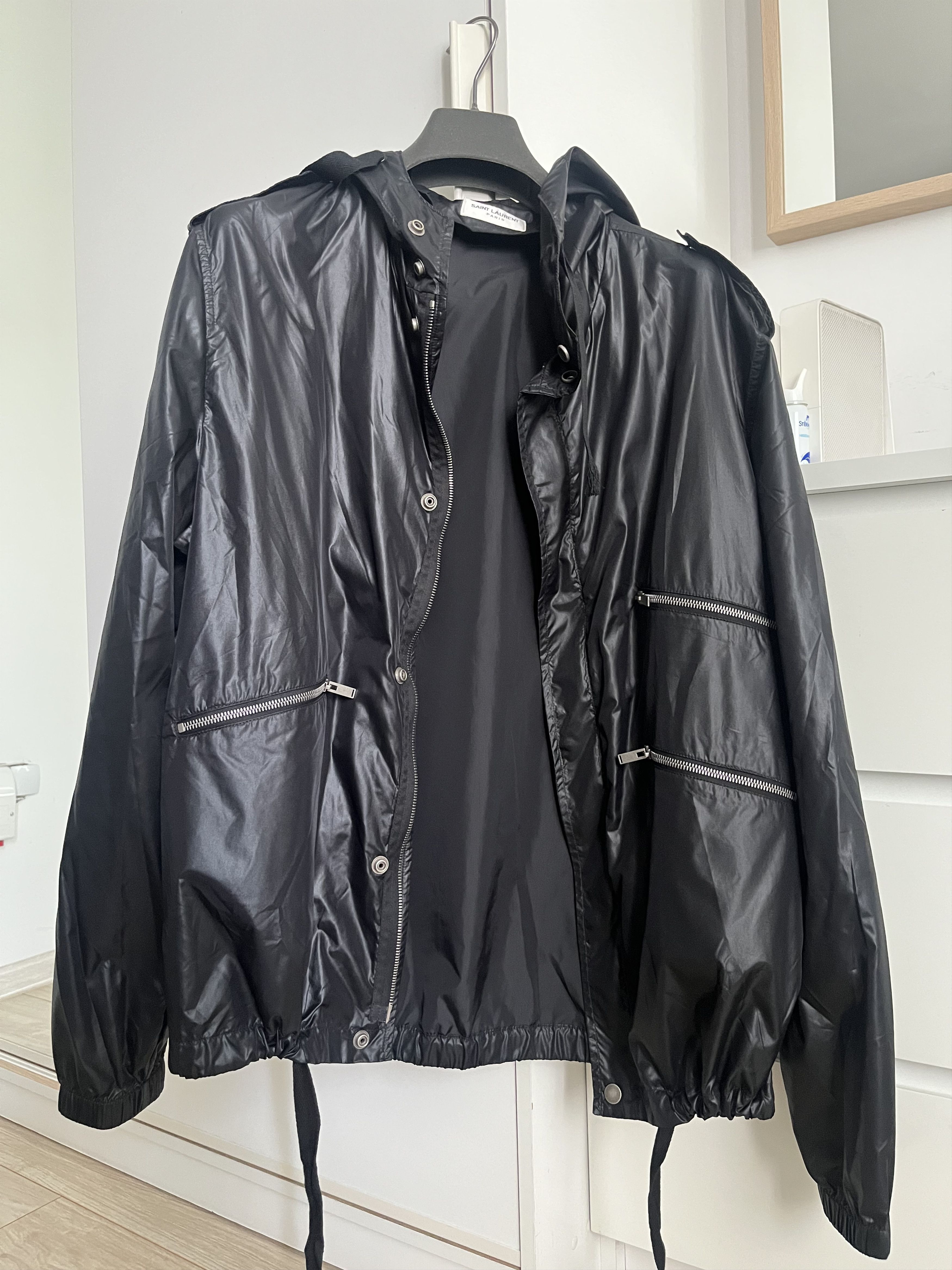 Saint Laurent Paris YSL Windbreaker Size US L / EU 52-54 / 3 - 2 Thumbnail