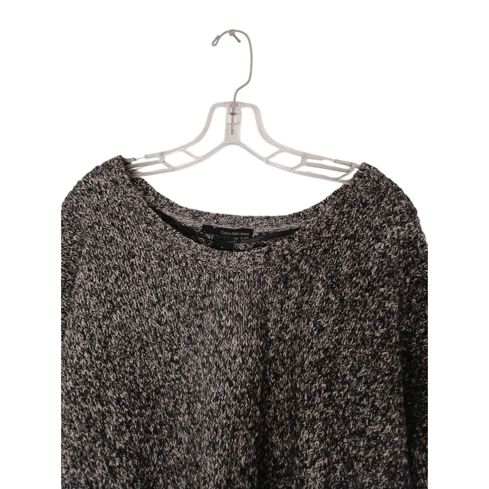 Calvin Klein Calvin Klein Sweater Women’s Size M Gray HI-LO 3/4 Sleeve Size M / US 6-8 / IT 42-44 - 2 Thumbnail