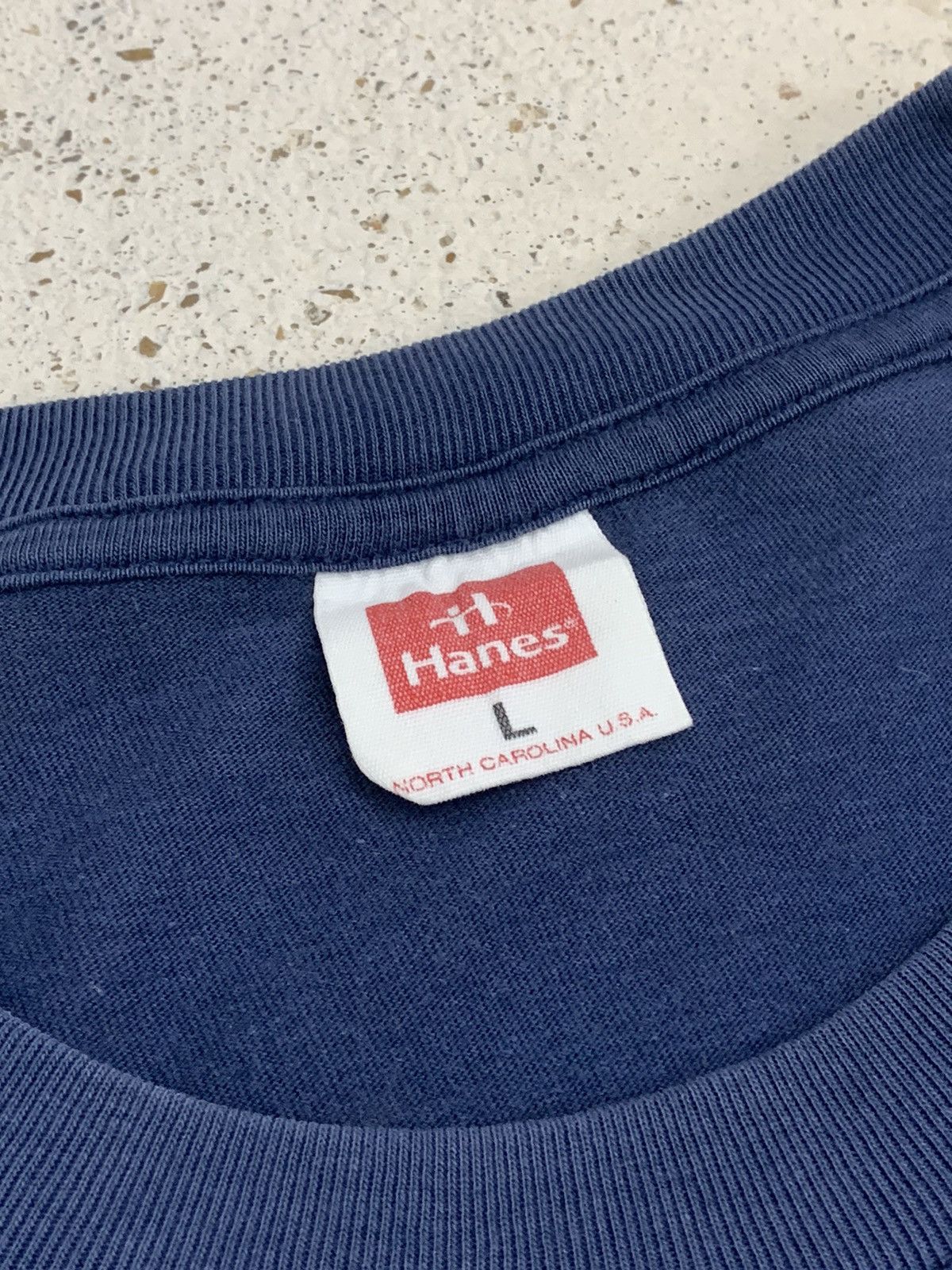 Hanes × Vintage Vintage North Carolina Hanes 80’s Single Stiching Size US L / EU 52-54 / 3 - 8 Thumbnail