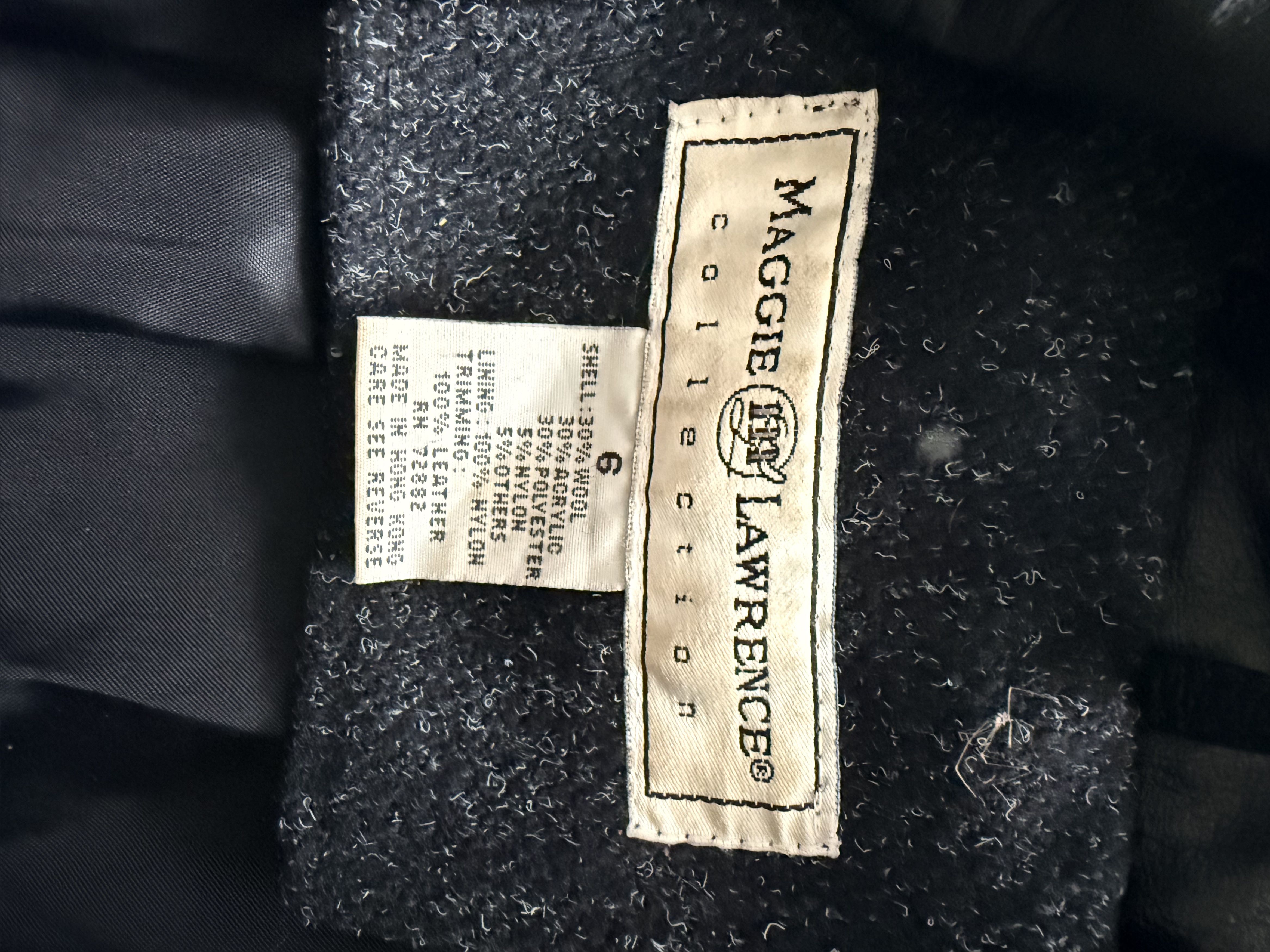 Other Vintage 80s Maggie Lawrence Maxi Coat Size S / US 4 / IT 40 - 6 Thumbnail