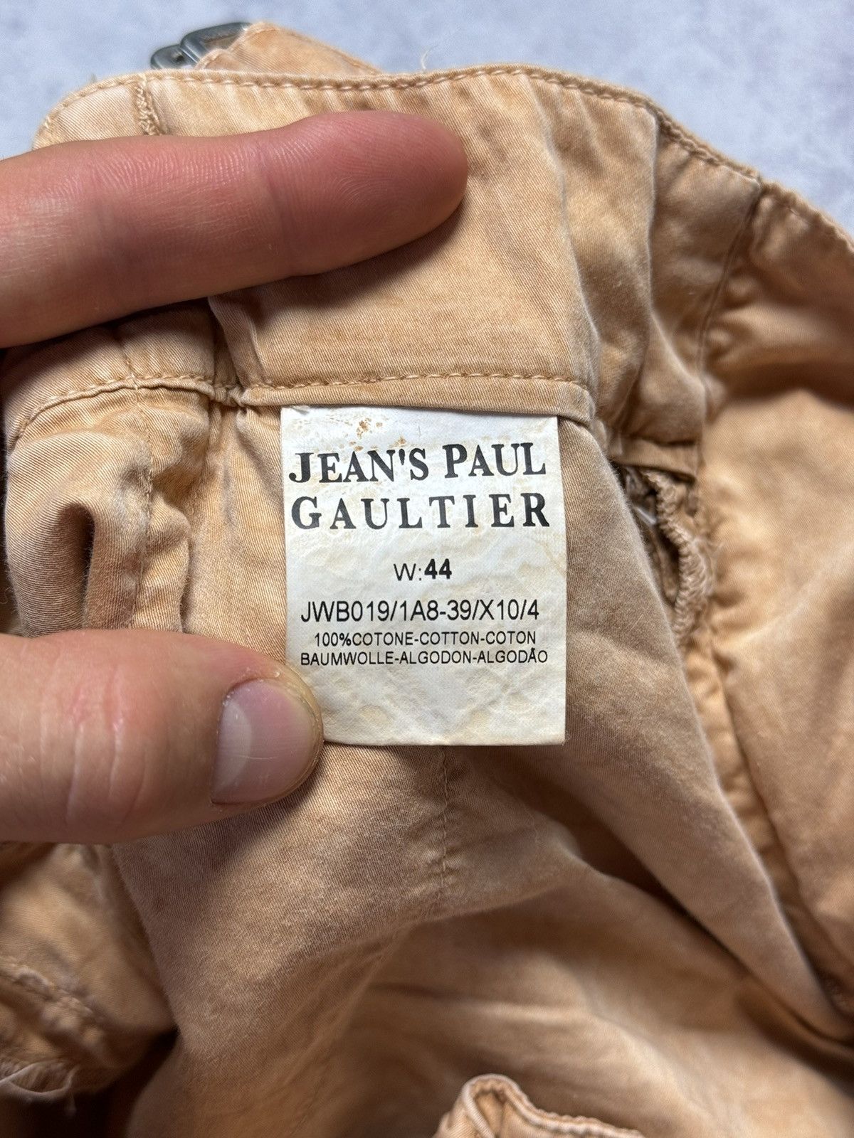 Jean Paul Gaultier Baggy Y2K Cargo Pants Gucci Dior Jeans
