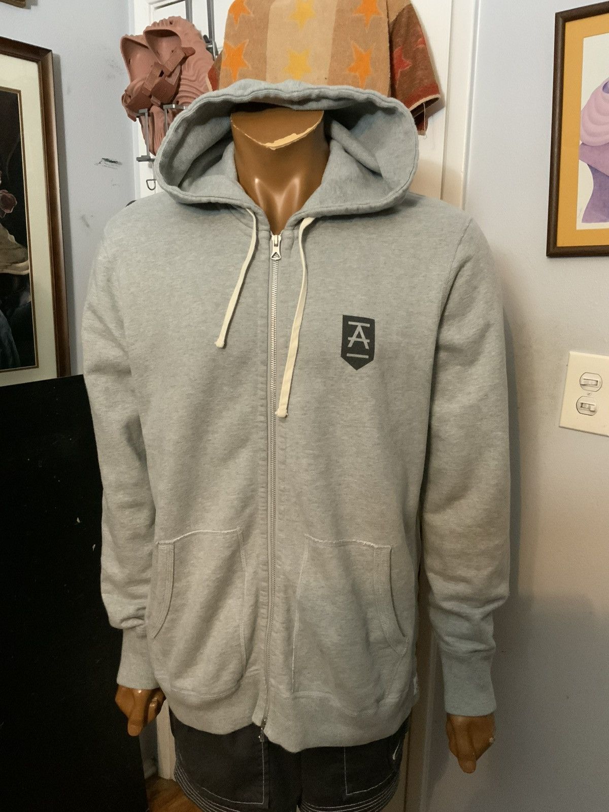 Reigning Champ Reigning Champ Canada Heather Midweight Terry Zip Hoodie Size US L / EU 52-54 / 3 - 8 Thumbnail