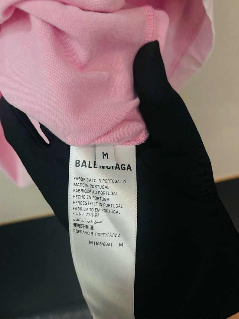Balenciaga Balenciaga Pink Short Sleeve for Men and Women M Size Size US M / EU 48-50 / 2 - 4 Thumbnail