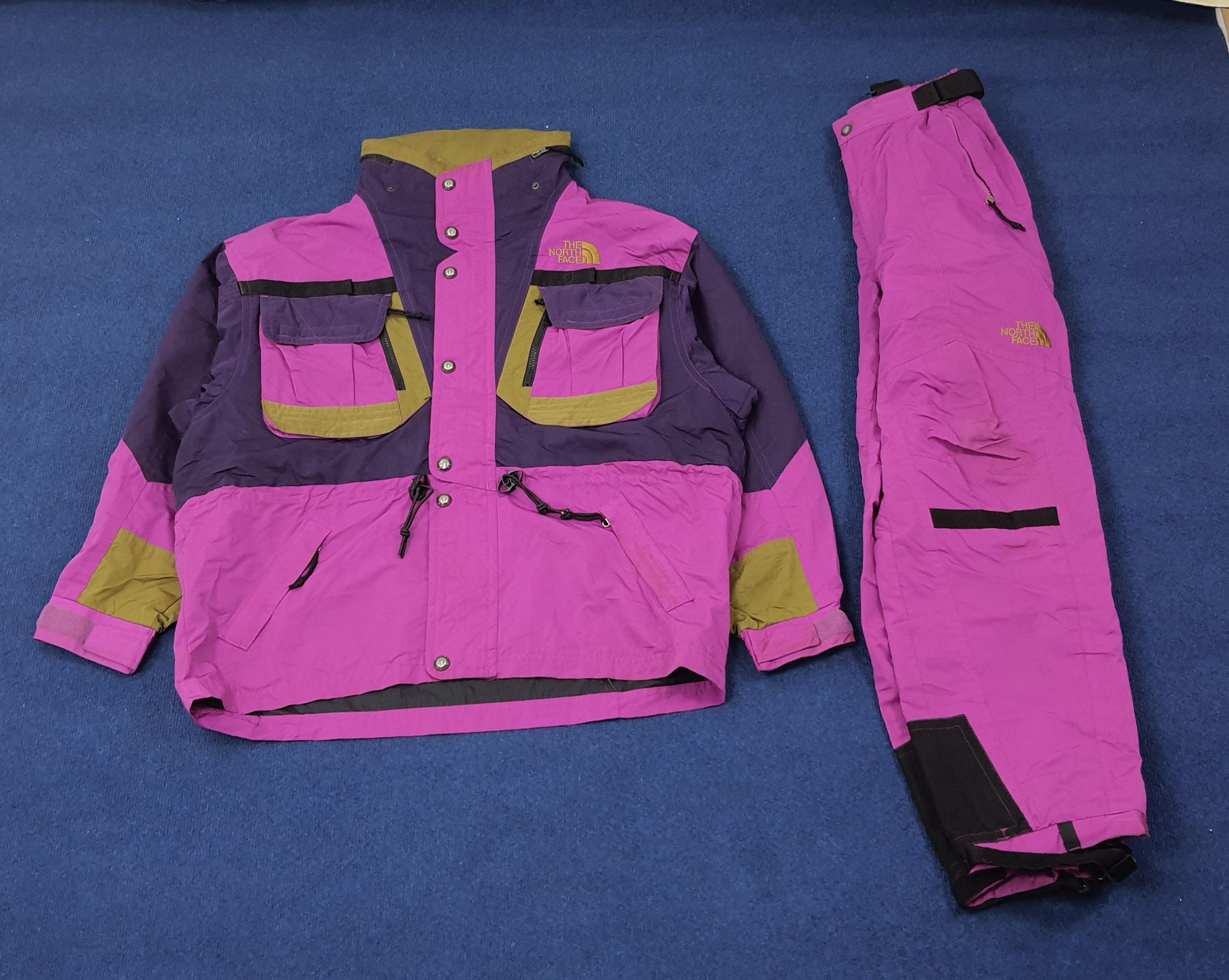 The North Face × Vintage Vintage THE NORTH FACE Outdoor Winter Set Jacket C234N11 Size US XL / EU 56 / 4 - 1 Thumbnail