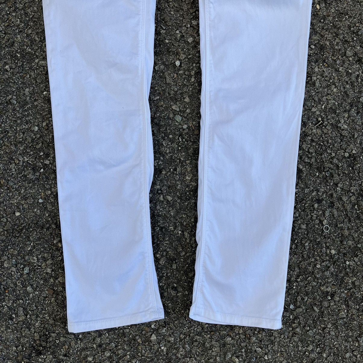 Prada PRADA CONTOUR FIT SLIM DENIM WHITE PANTS Size US 29 - 2 Thumbnail