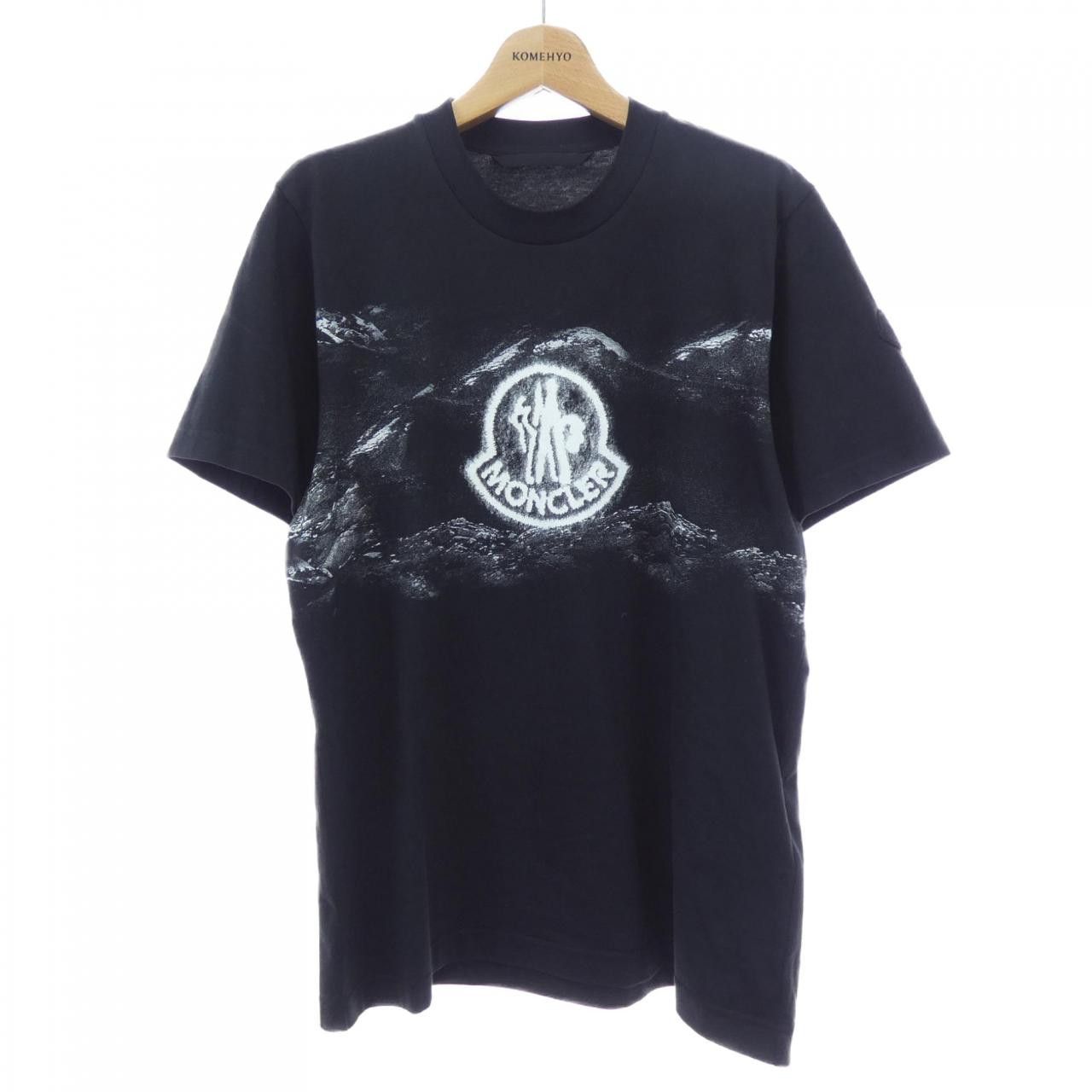 Moncler Moncler Moncler Cotton T Shirt Textile T-Shirts J10918C00050 DUTY FREE for USA Size ONE SIZE - 1 Thumbnail