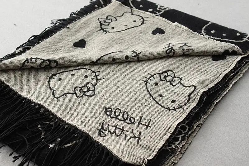 Japanese Brand × Vintage Hello Kitty Scarf Size ONE SIZE - 4 Thumbnail