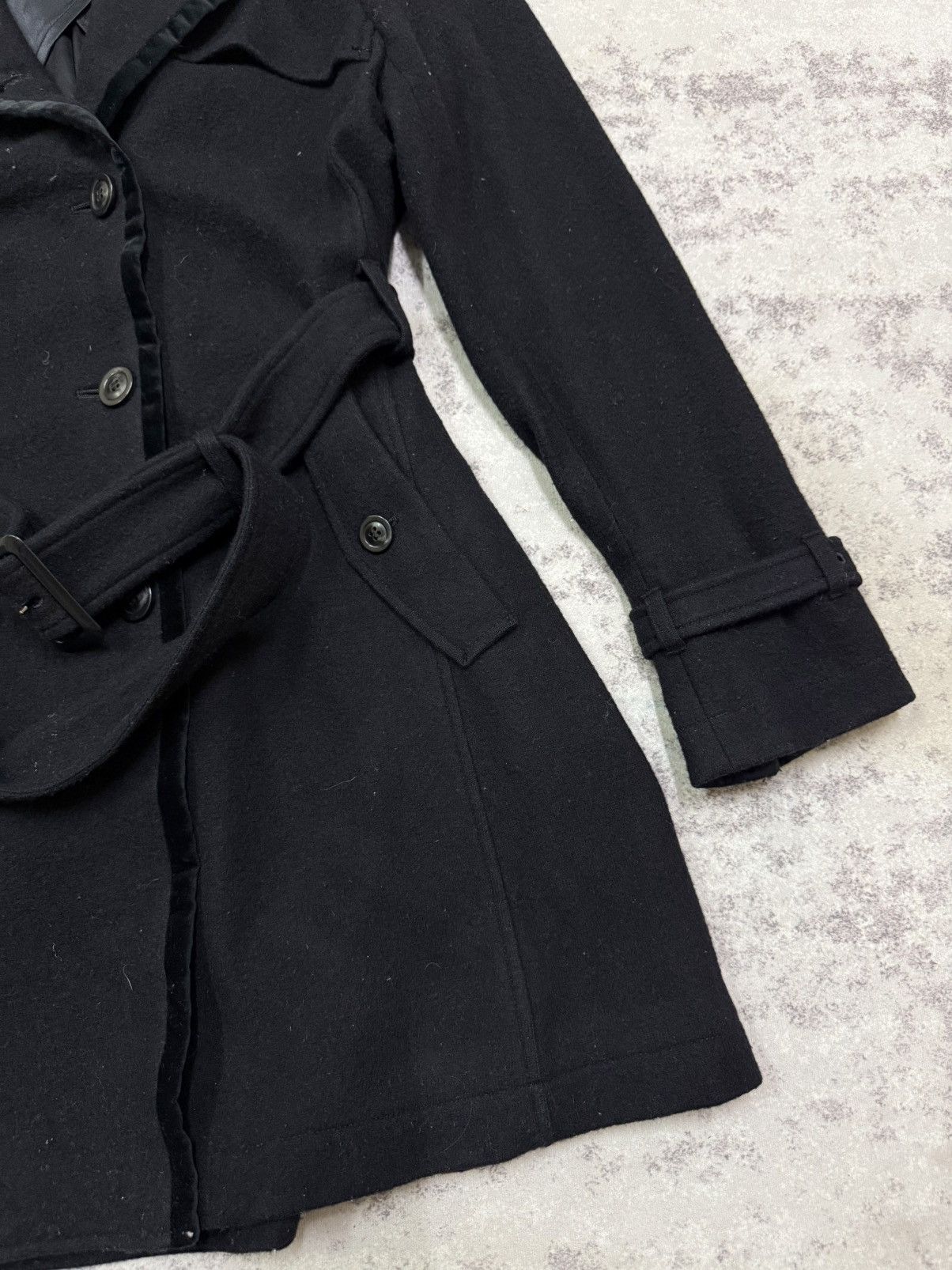 Comme Ca Ism Comme Ca Du Mode Wool Trenche Long Coat Jacket Size US S / EU 44-46 / 1 - 5 Thumbnail