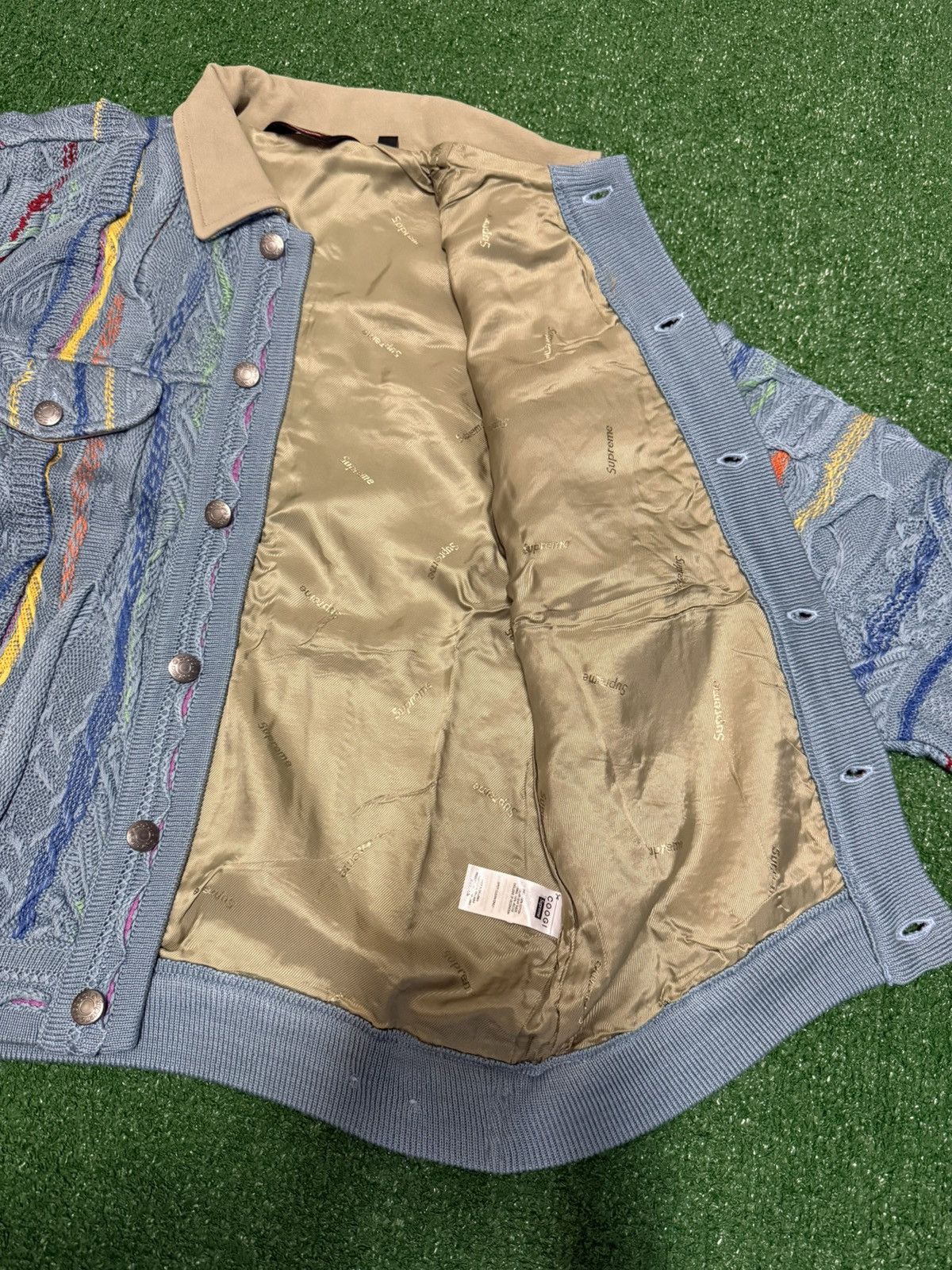Coogi × Supreme Supreme Coogi Trucker Jacket Size US S / EU 44-46 / 1 - 5 Thumbnail
