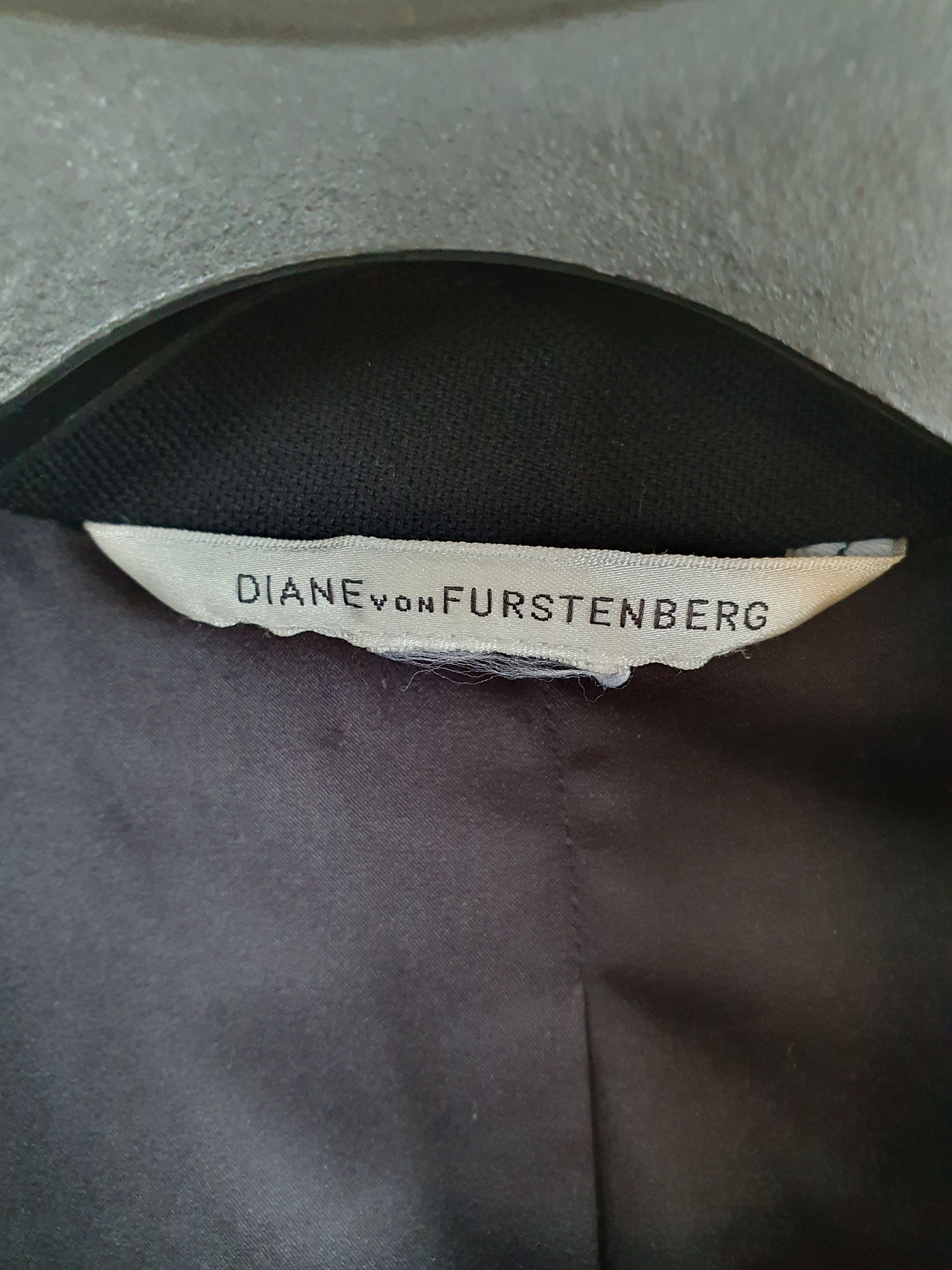 Diane von Furstenberg Diane von Furstenberg Trale Blazer Wool Blend S17 sz M Size M / US 6-8 / IT 42-44 - 2 Thumbnail