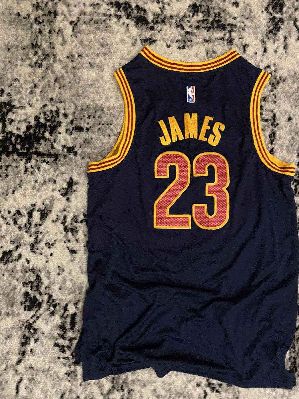 Adidas × NBA Lebron James 23 Cleveland Cavaliers Adidas NBA Jersey Large Size US L / EU 52-54 / 3 - 3 Thumbnail