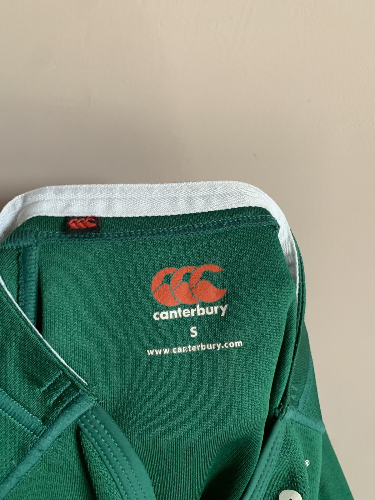 Canterbury of New Zealand Leicester Tigers Home Rugby Union Shirt Canterbury Jersey S Size US S / EU 44-46 / 1 - 9 Thumbnail