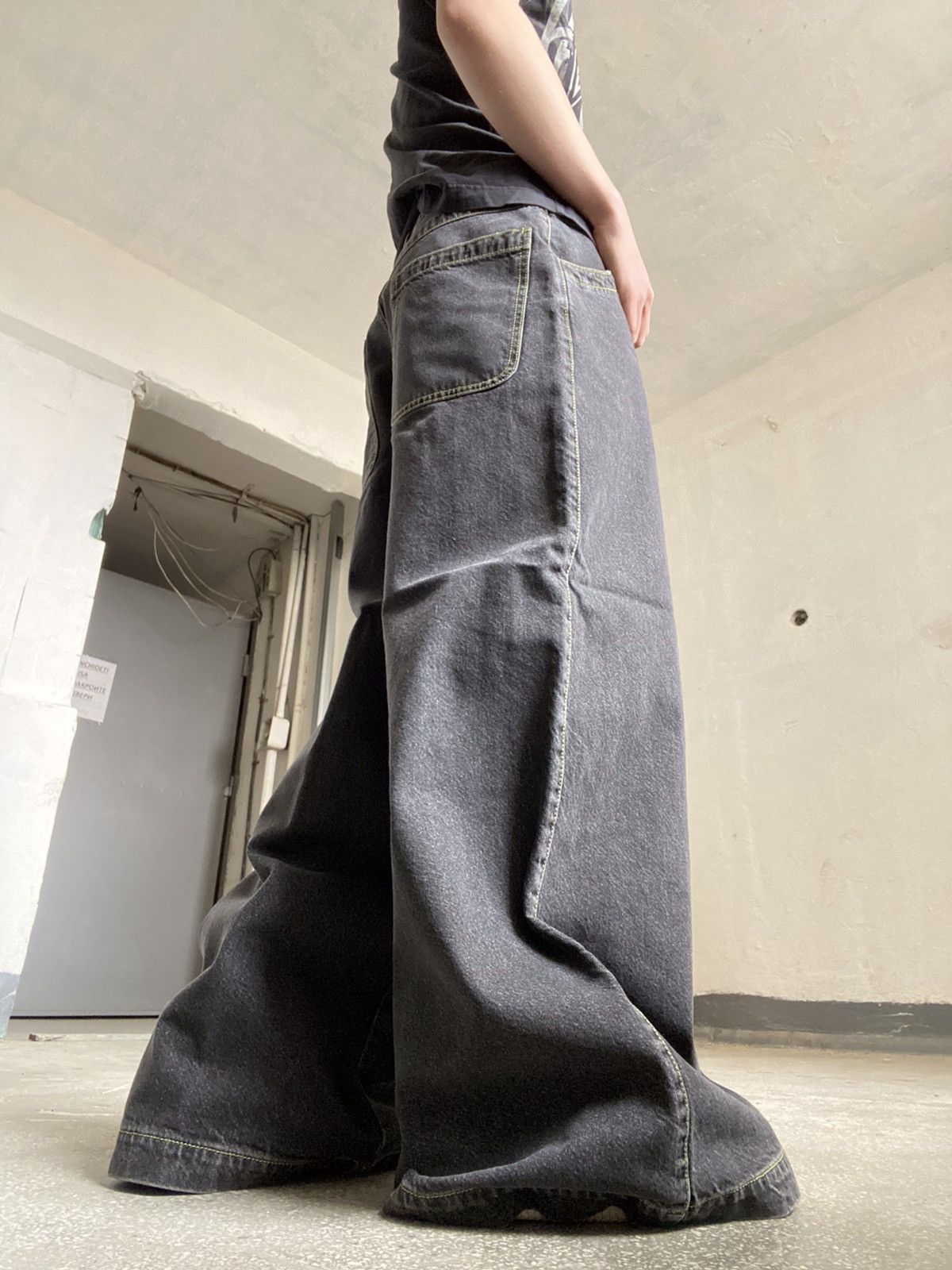 Japanese Brand JNCO Style Rave Baggy Denim Jeans y2k sk8 | Grailed