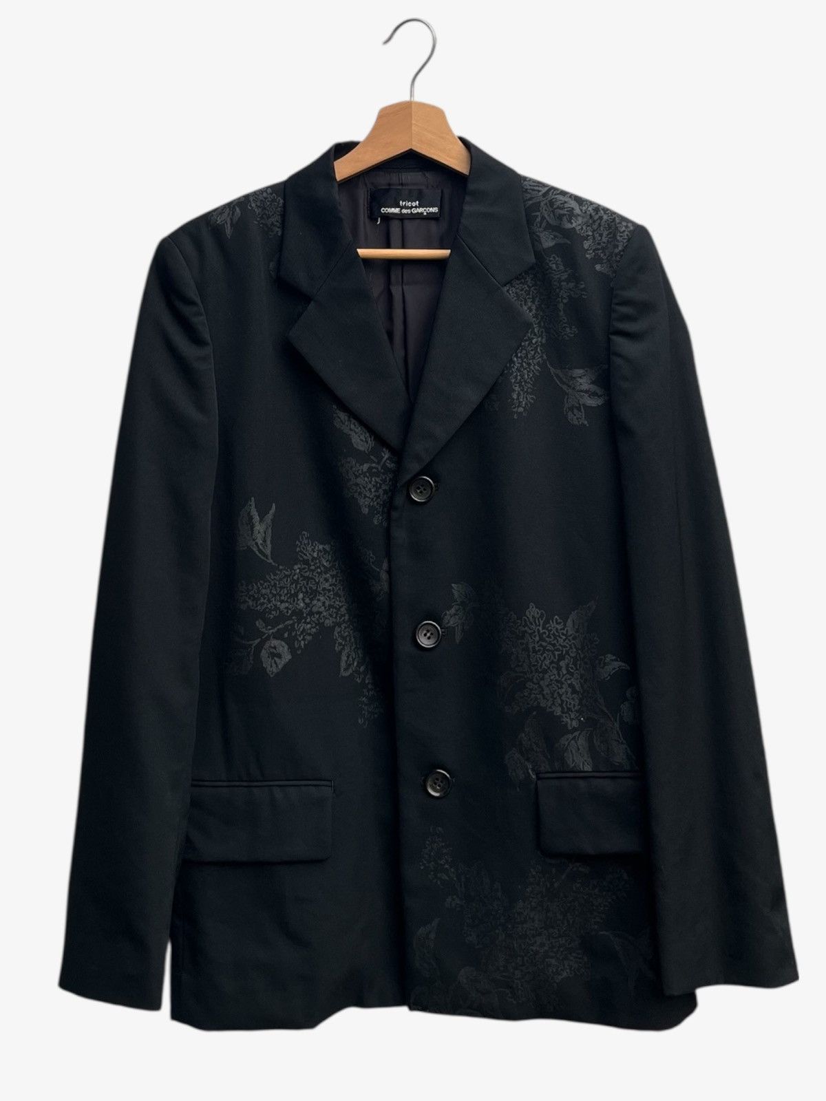 Comme des Garcons AD1996 Tricot Comme des Garcons Flowering Jacket Unisex Size US S / EU 44-46 / 1 - 2 Thumbnail