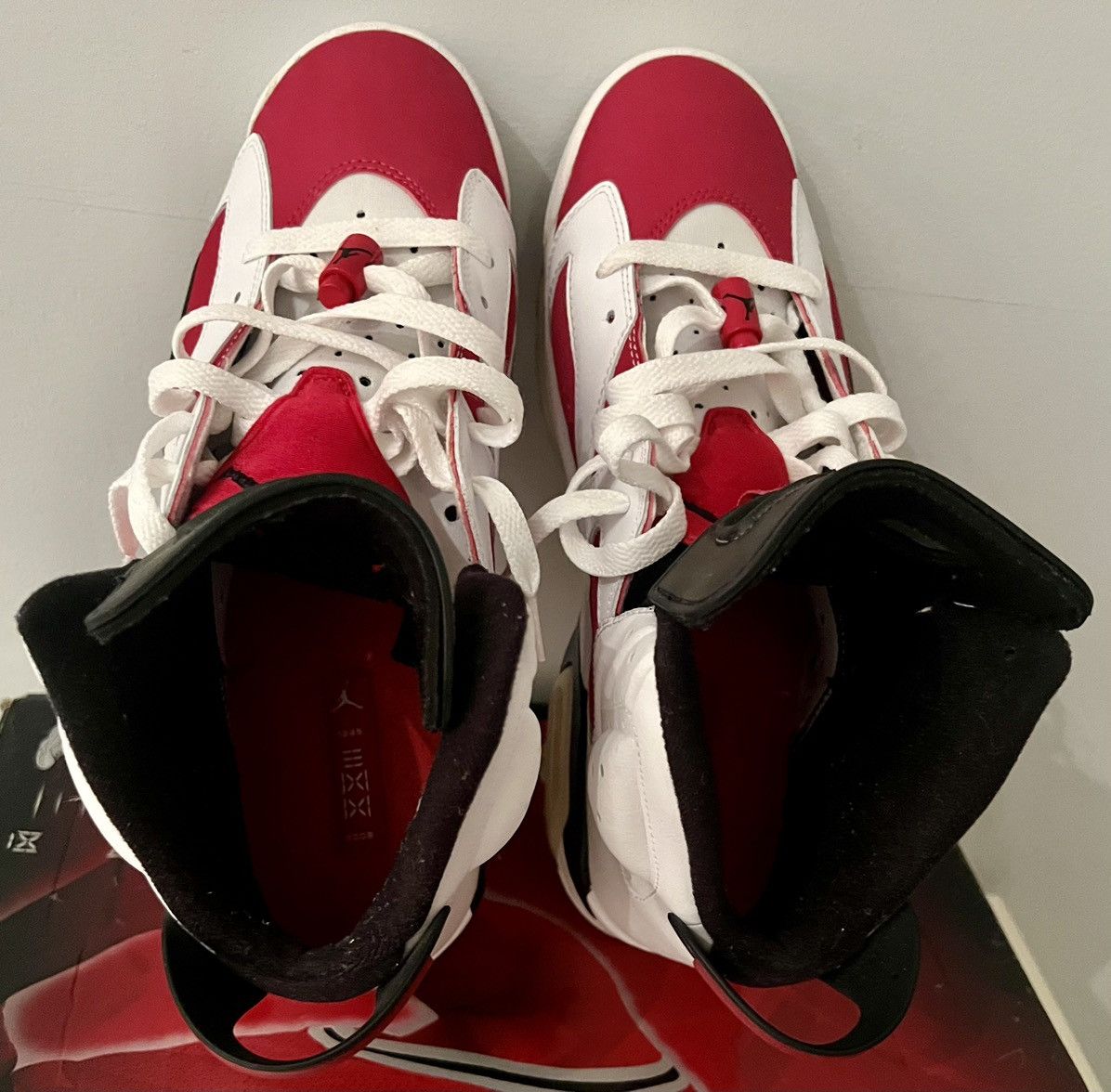 Authentic Air Jordan 6 Retro Carmine Countdown Pack 2008 10