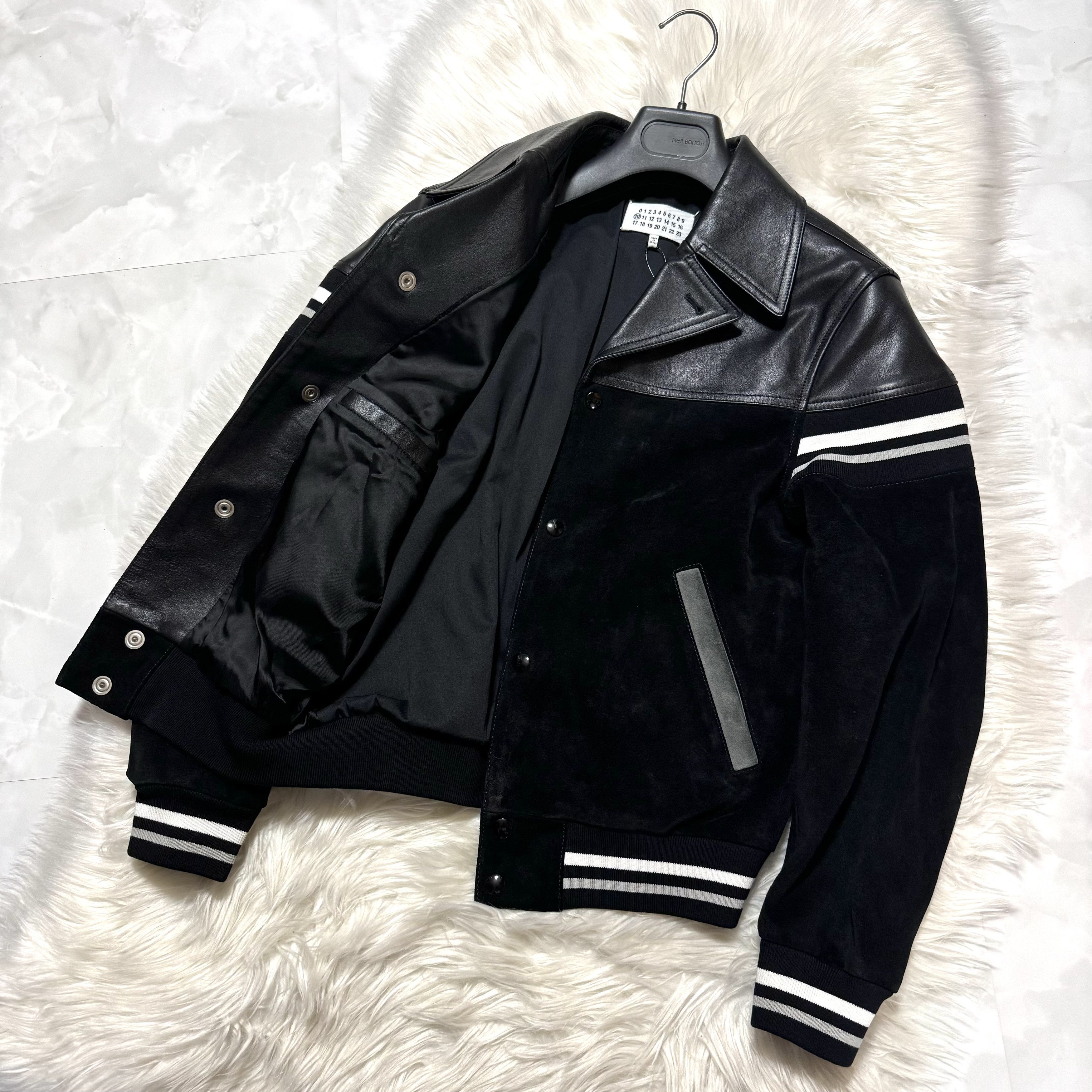 Maison Margiela brand new Maison Margiela No10 suede leather jacket Black Size US S / EU 44-46 / 1 - 9 Thumbnail