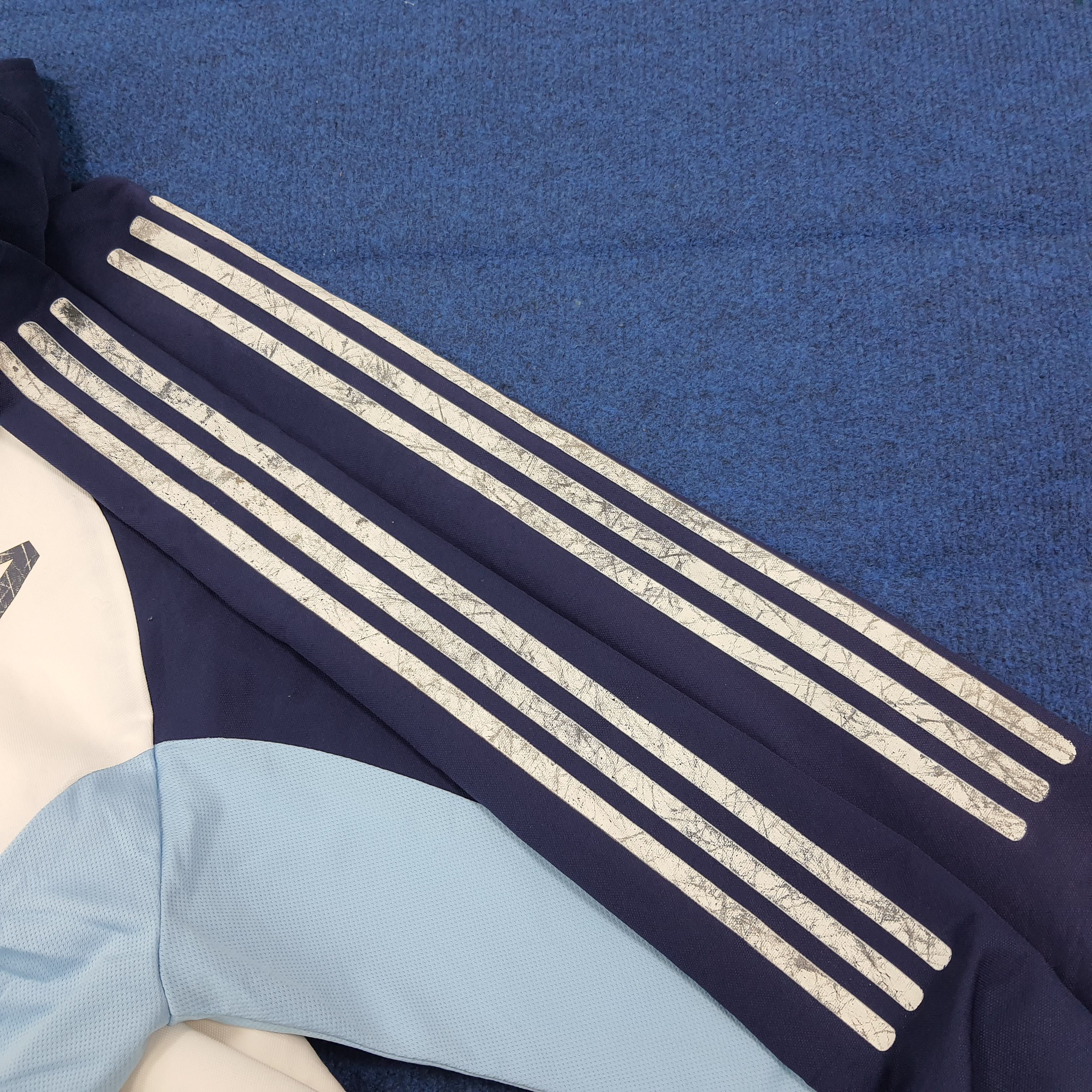 Adidas Vintage 2002 Argentina AFA Adidas Training Jacket C306N3 Size US XL / EU 56 / 4 - 16 Thumbnail