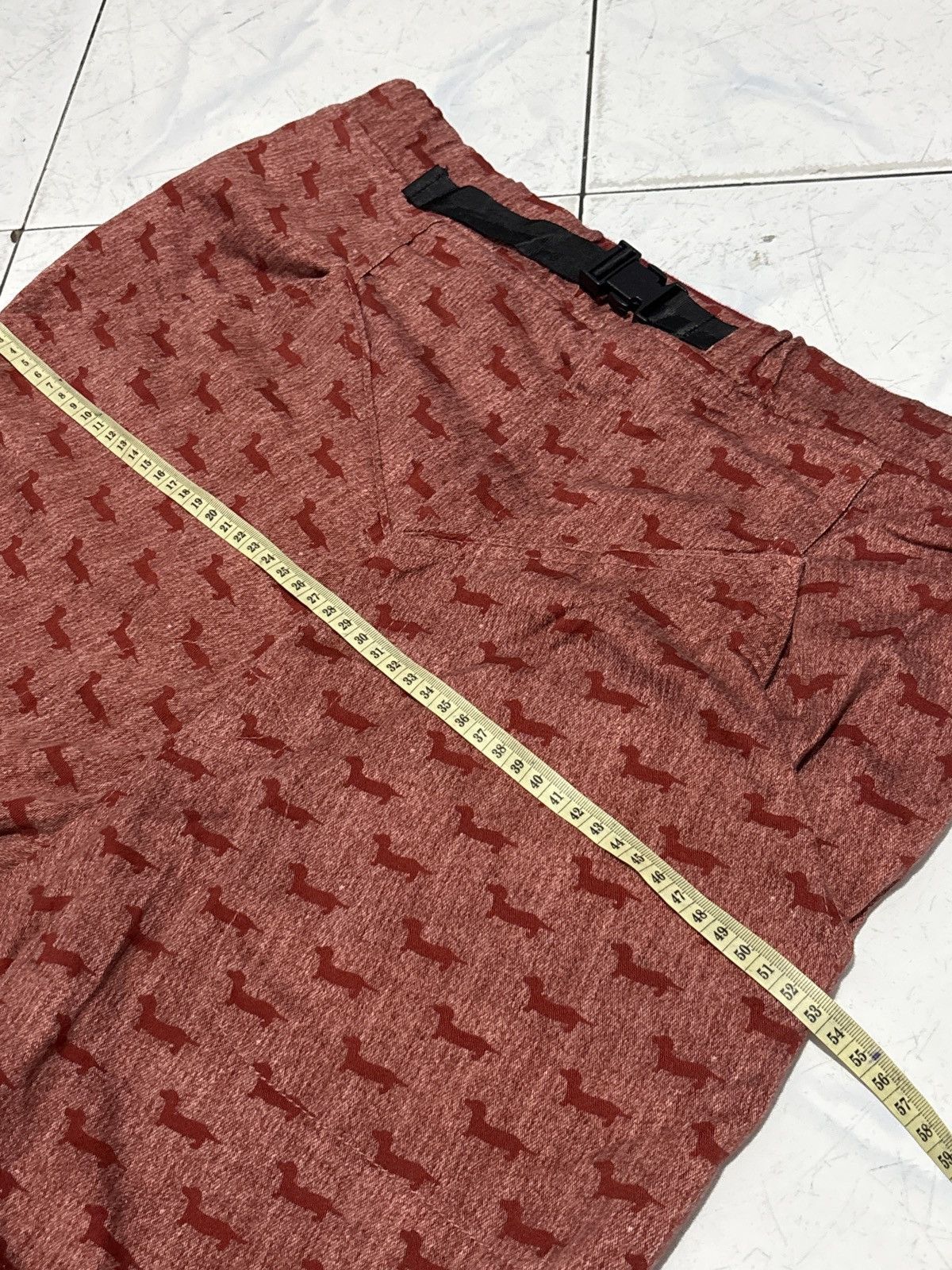 mercibeaucoup 🔥Rare!! Mercibeaucoup fullprinted dog pants Size US 33 - 8 Thumbnail