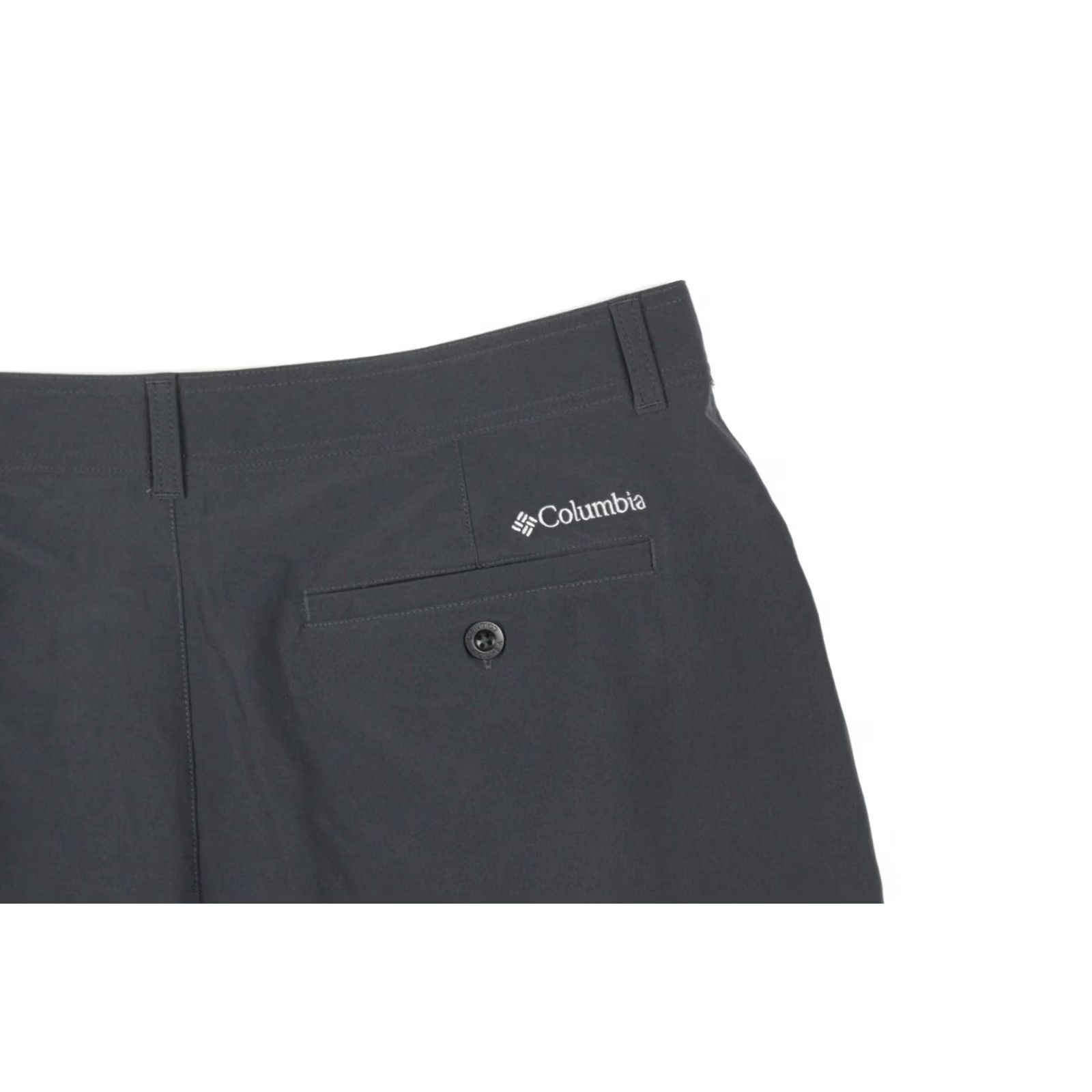 MILLY Columbia Mens Shorts 10 Mill Creek Size 38 Gray XM0944 011 Omni Shade Bermuda Flat Front Pockets UV Protection Easy Care Size US 38 / EU 54 - 3 Thumbnail