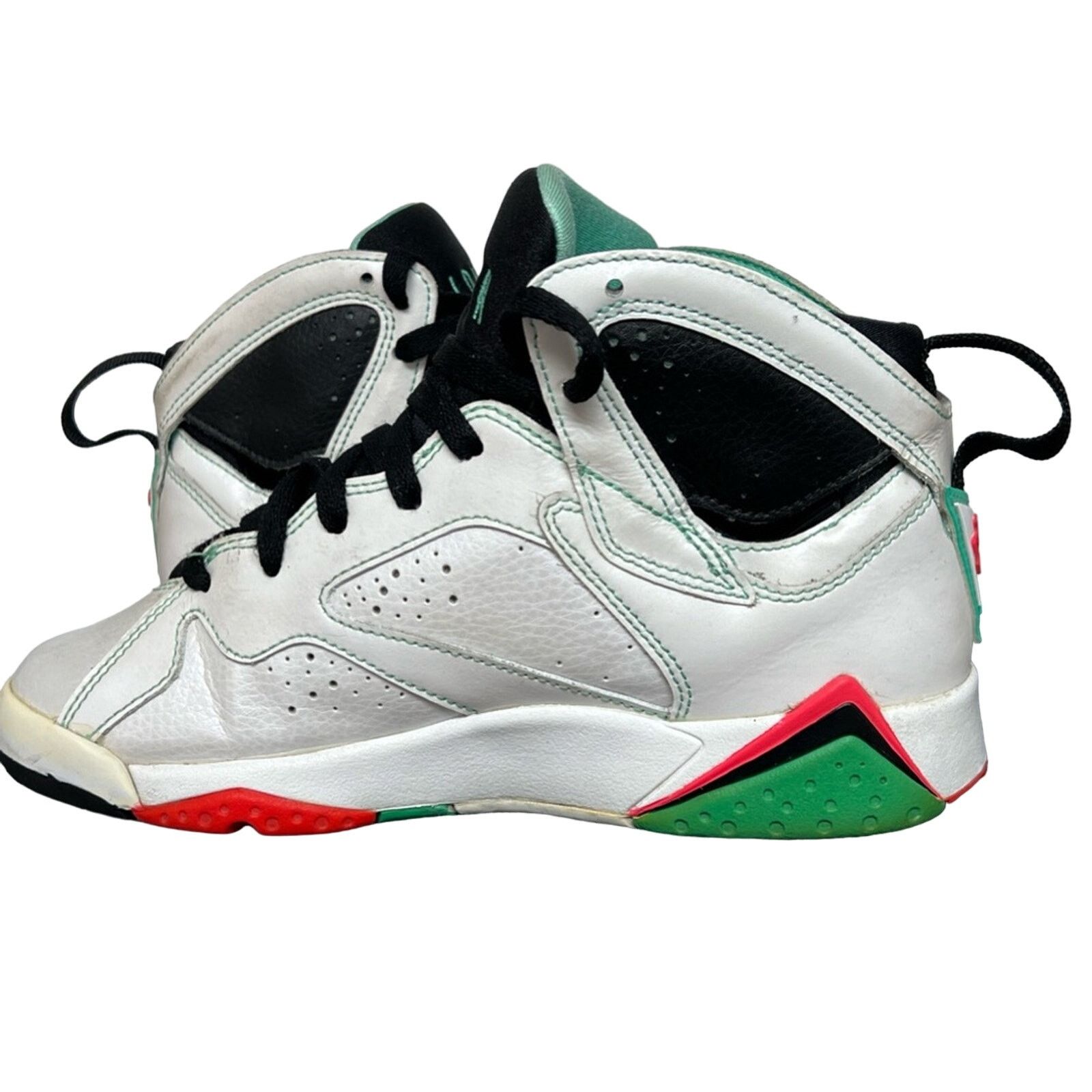 Jordan Brand Nike Air Jordan Retro VII Pearl Infrared Womens 7.5 Size 6Y Size US 7.5 / IT 37.5 - 4 Thumbnail