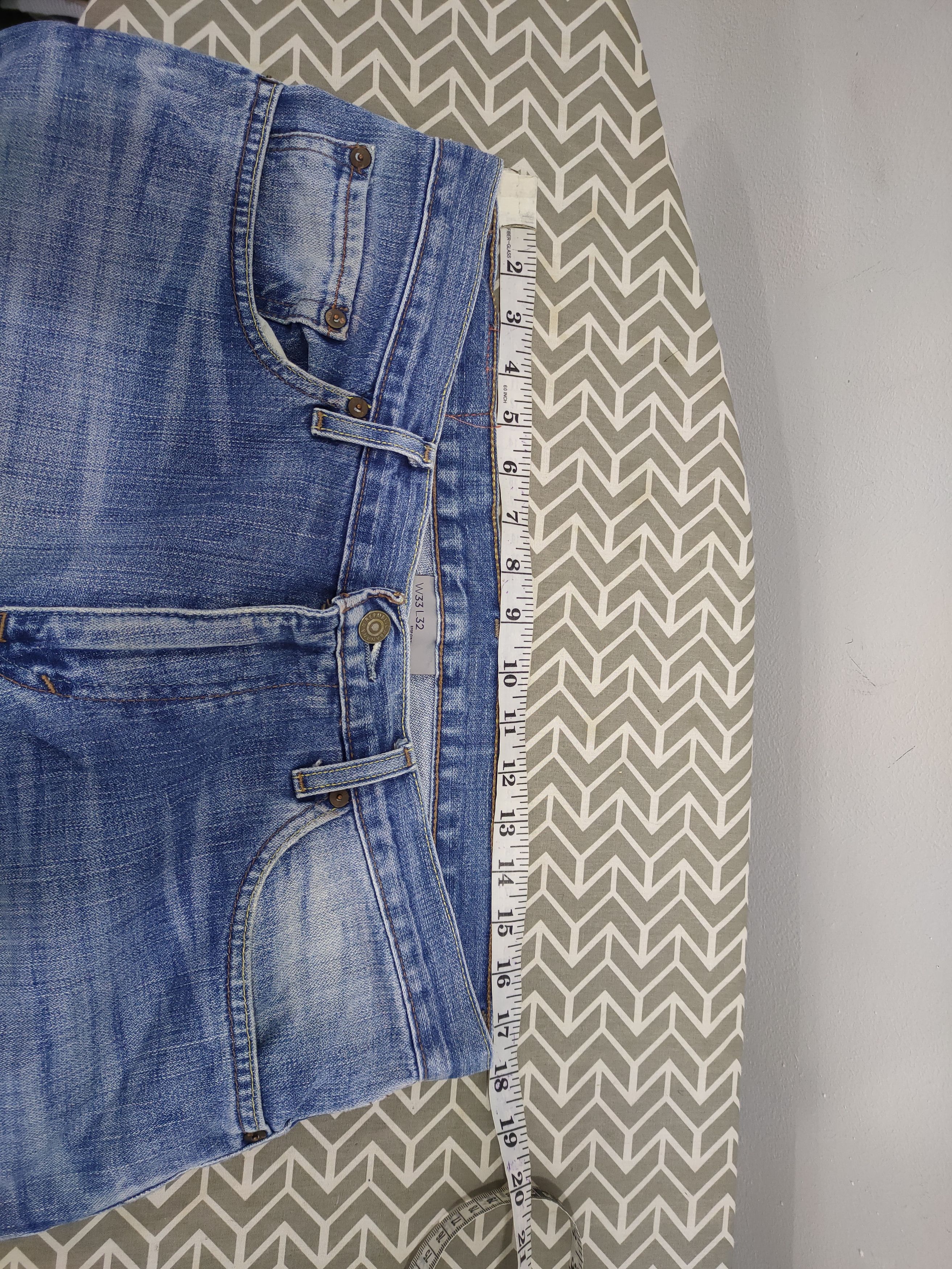 Banana Republic VINTAGE BANANA REPUBLIC DISTRESSED JEANS PANTS Size US 34 / EU 50 - 16 Thumbnail