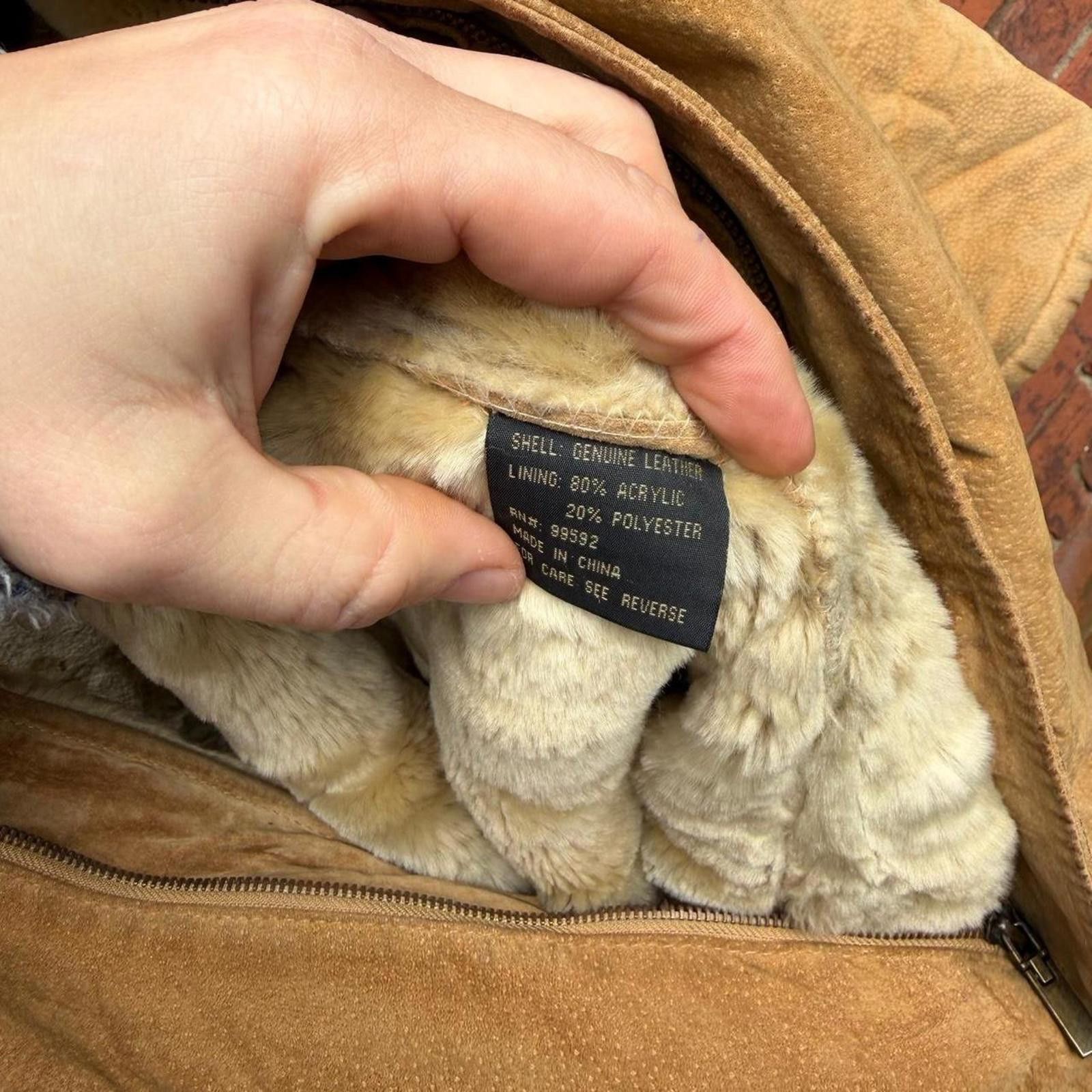 Other Vintage Robert comstock expedition faux fur leather jacket Size US XL / EU 56 / 4 - 8 Thumbnail