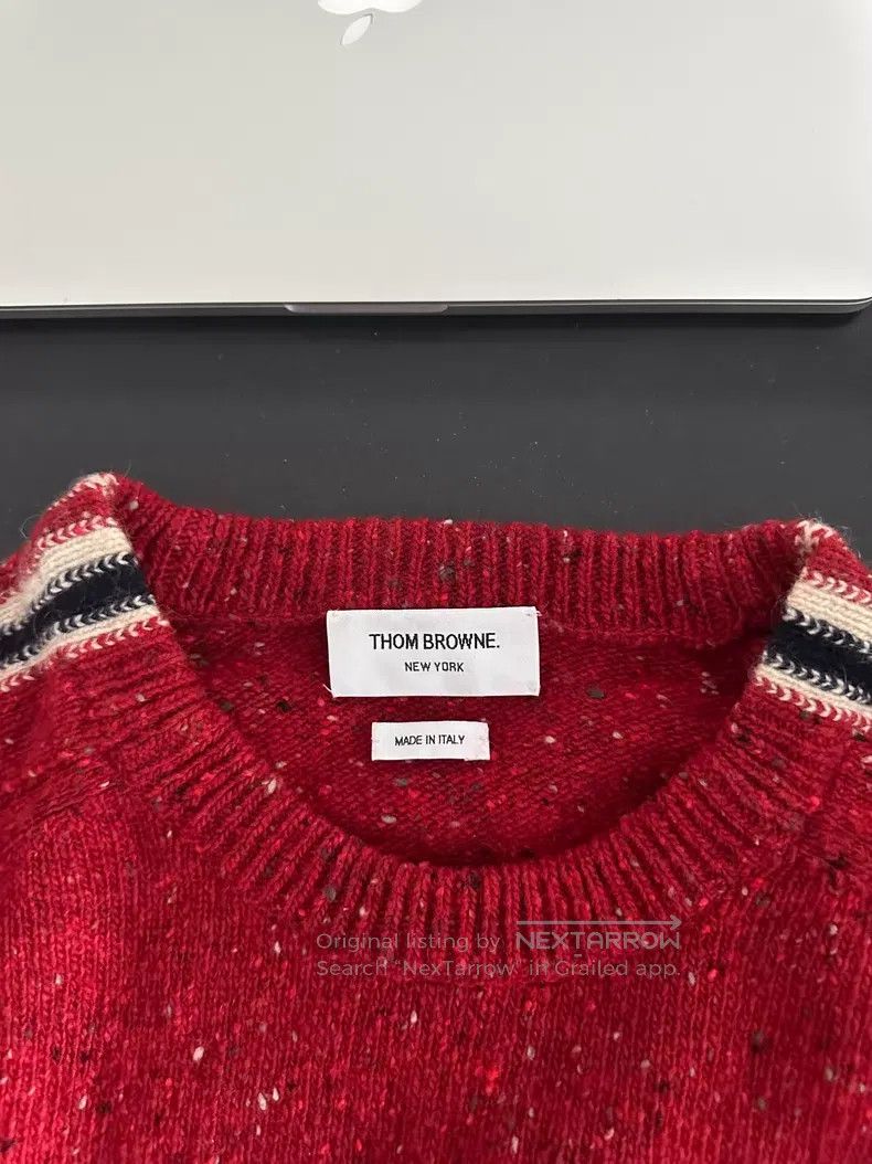 Thom Browne Thom Browne Striped sweater Size US XL / EU 56 / 4 - 4 Thumbnail