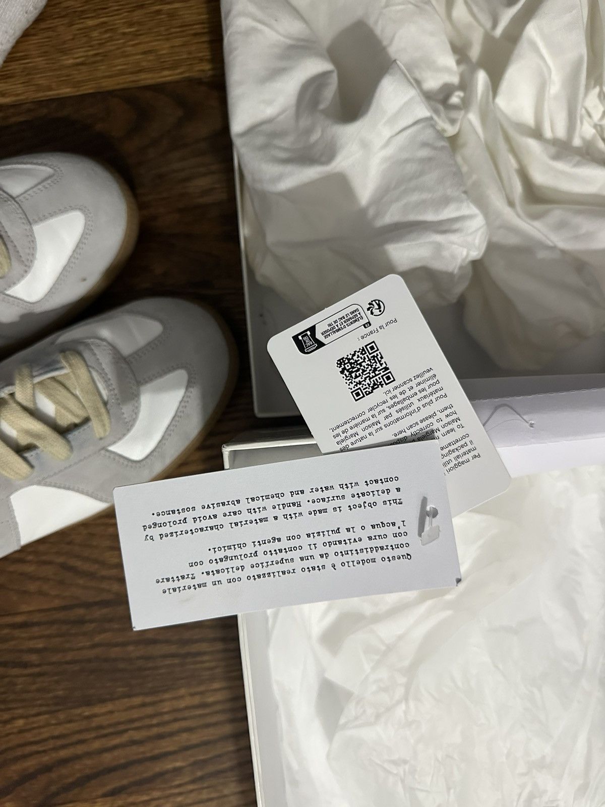 Maison Margiela White Margiela Gats Size US 6 / EU 39 - 7 Thumbnail