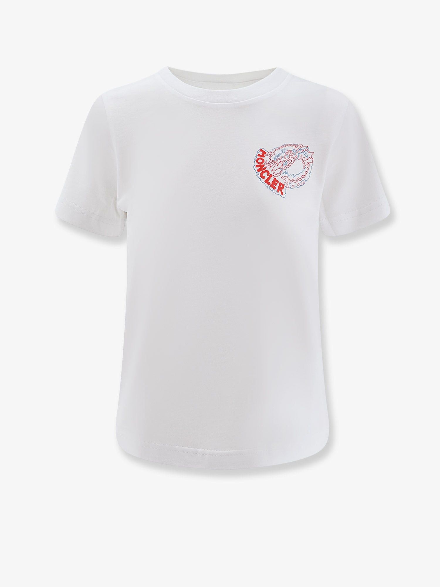 Moncler Moncler Cotton t-shirt Tag Size L Women - USA Tariffs Included Size L / US 10 / IT 46 - 1 Thumbnail