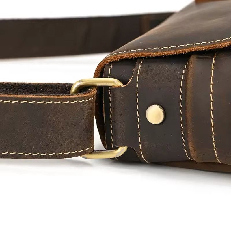 Leather Leather Shoulder Bag Size ONE SIZE - 5 Thumbnail