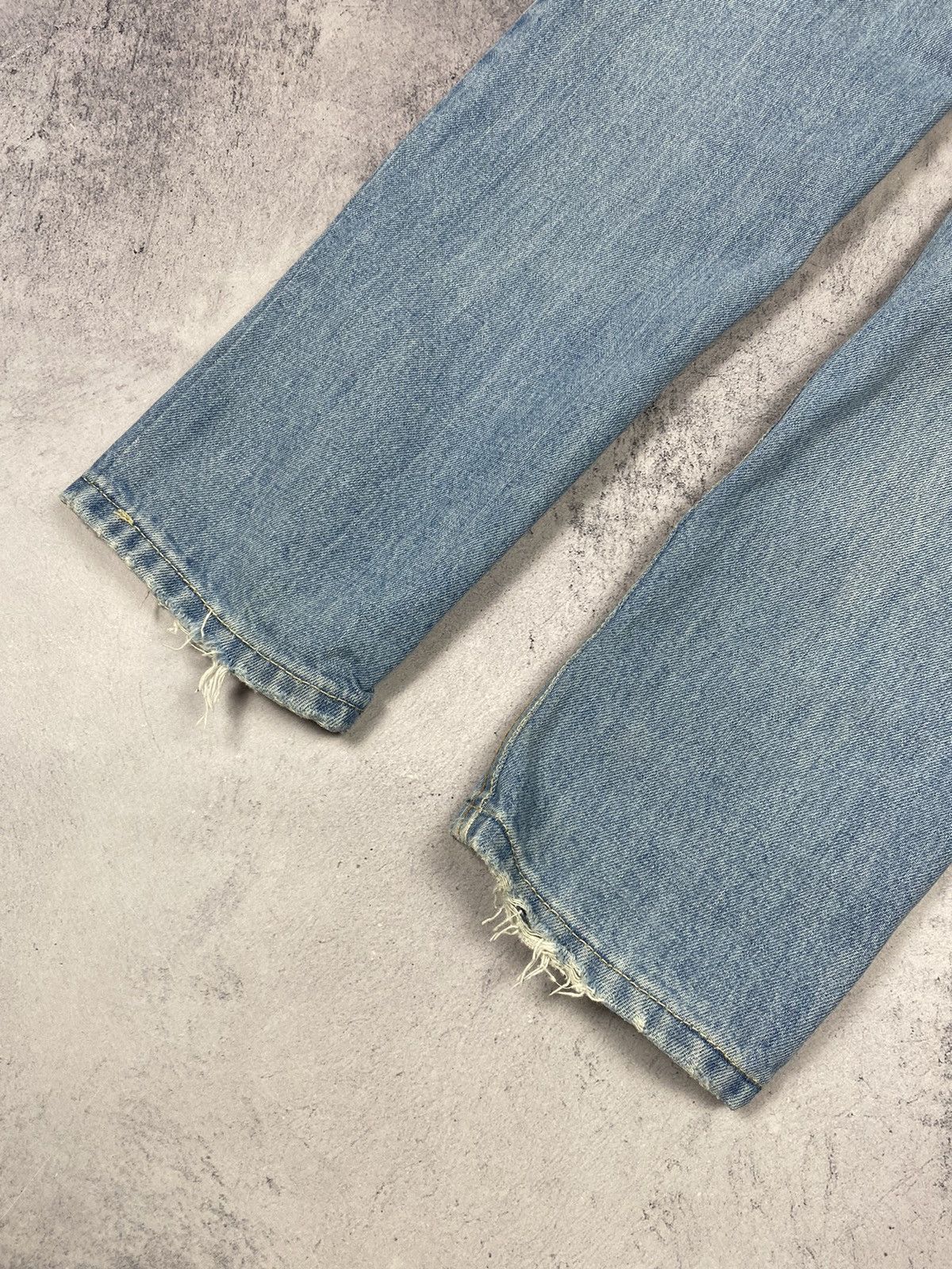 Designer × Levi's × Vintage Vintage 00s Levis 757 Wash Denim Jeans Y2K size 29 x 30 Size US 29 - 5 Thumbnail