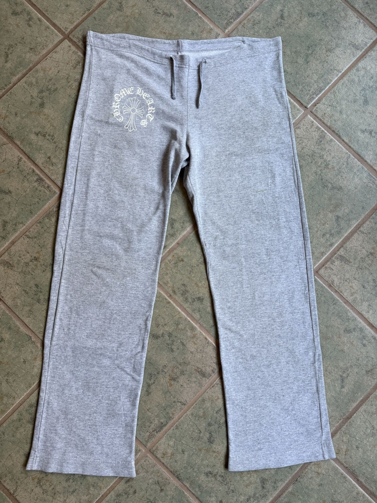 Chrome Hearts Chrome Hearts Grey & Black vintage sweatpants Size US 36 / EU 52 - 2 Thumbnail