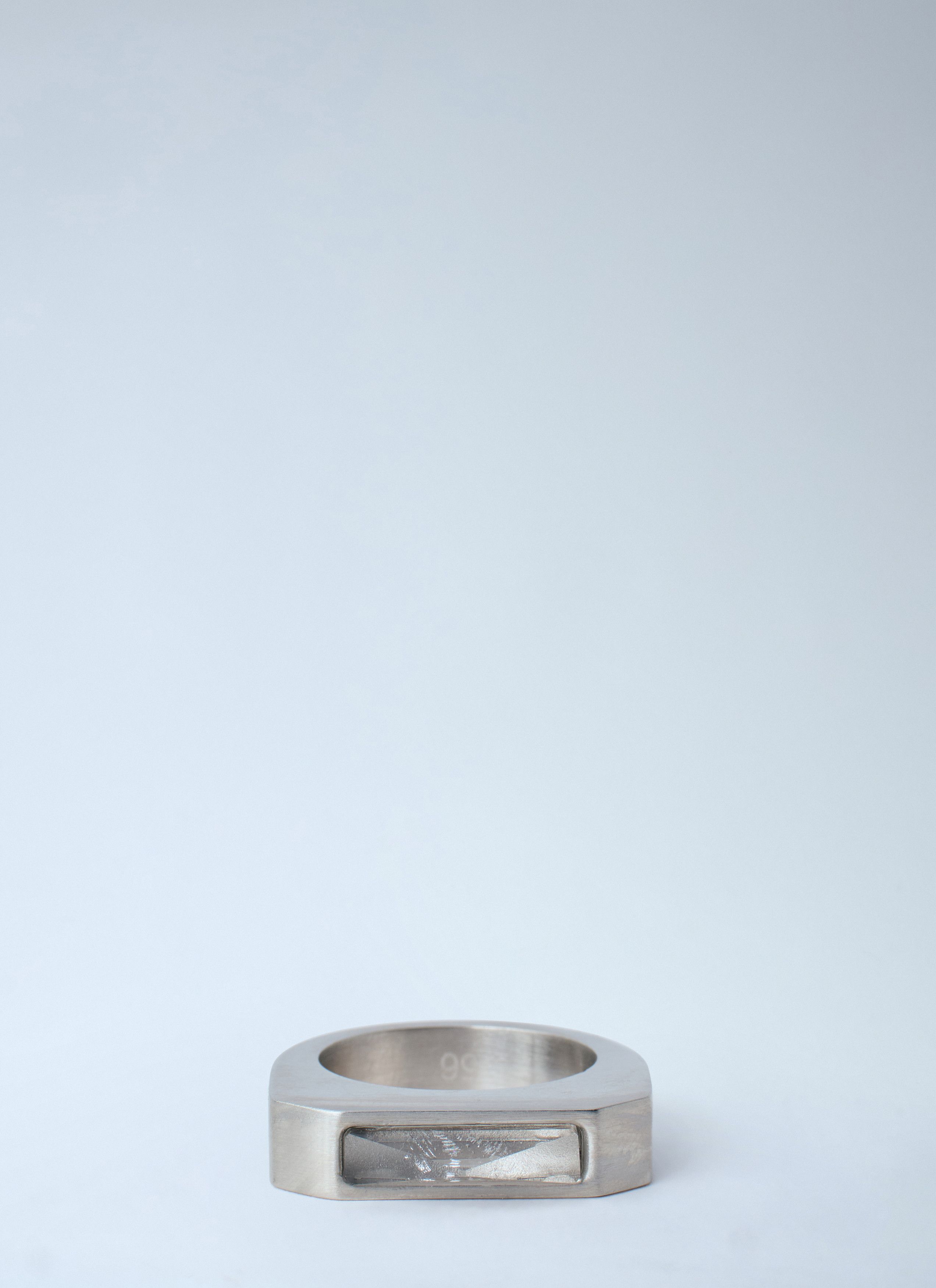 Rick Owens Pyramid Palladium Brass Ring Size ONE SIZE - 1 Thumbnail