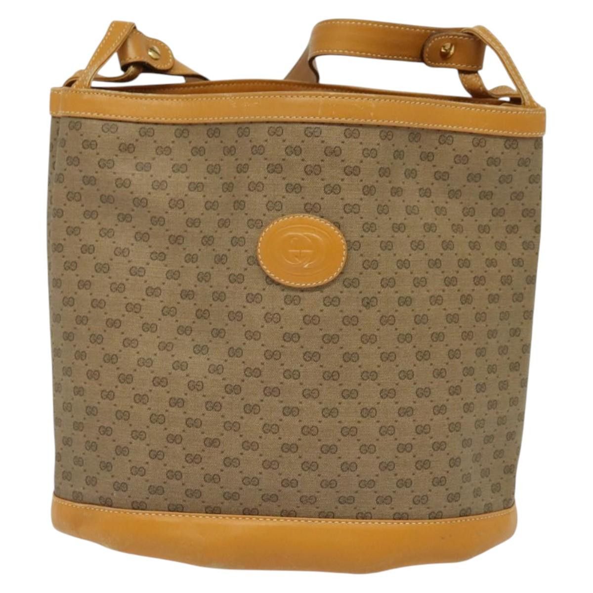 Gucci GUCCI Micro GG Supreme Shoulder Bag Pvc Beige Gold 001 14 Size ONE SIZE - 2 Thumbnail
