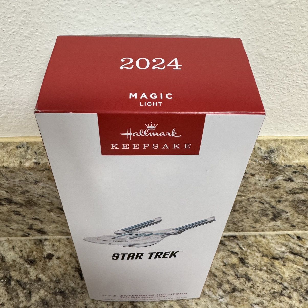 Other 2024 Star Trek Generations USS Enterprise NCC-1701B Ornament Size ONE SIZE - 2 Thumbnail
