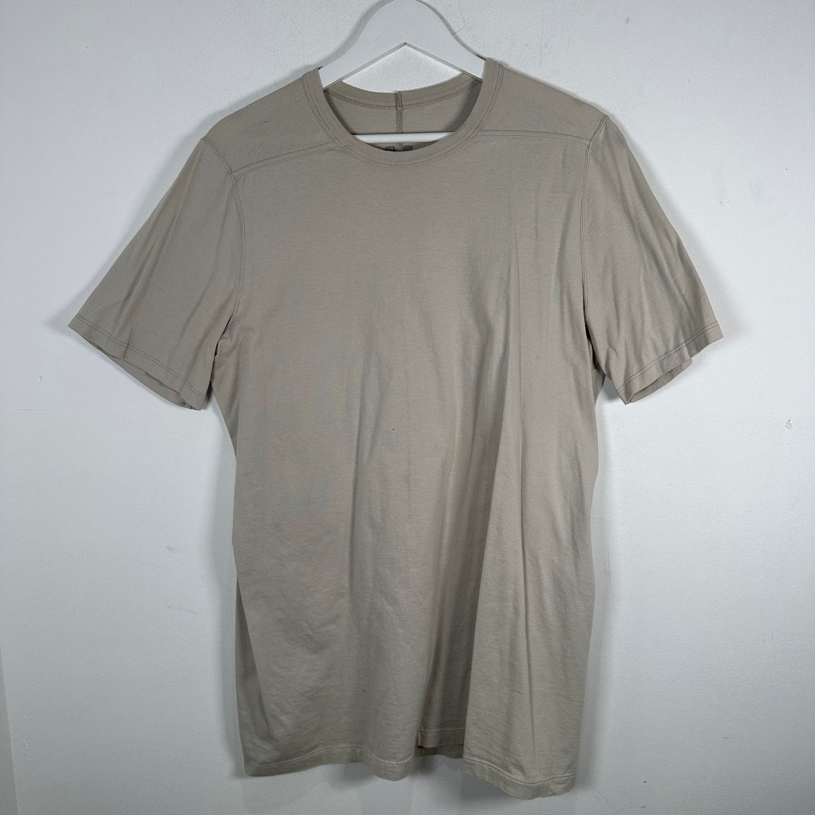 Rick Owens Rick Owens 'Gethsemane' Pearl Level T-Shirt Size XL Size US XL / EU 56 / 4 - 1 Thumbnail