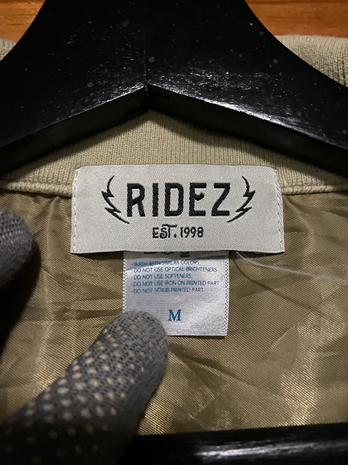 Japanese Brand RideZ Motorcycle Dept. Jacket “Est. 1998” Logo Print Size US M / EU 48-50 / 2 - 7 Thumbnail