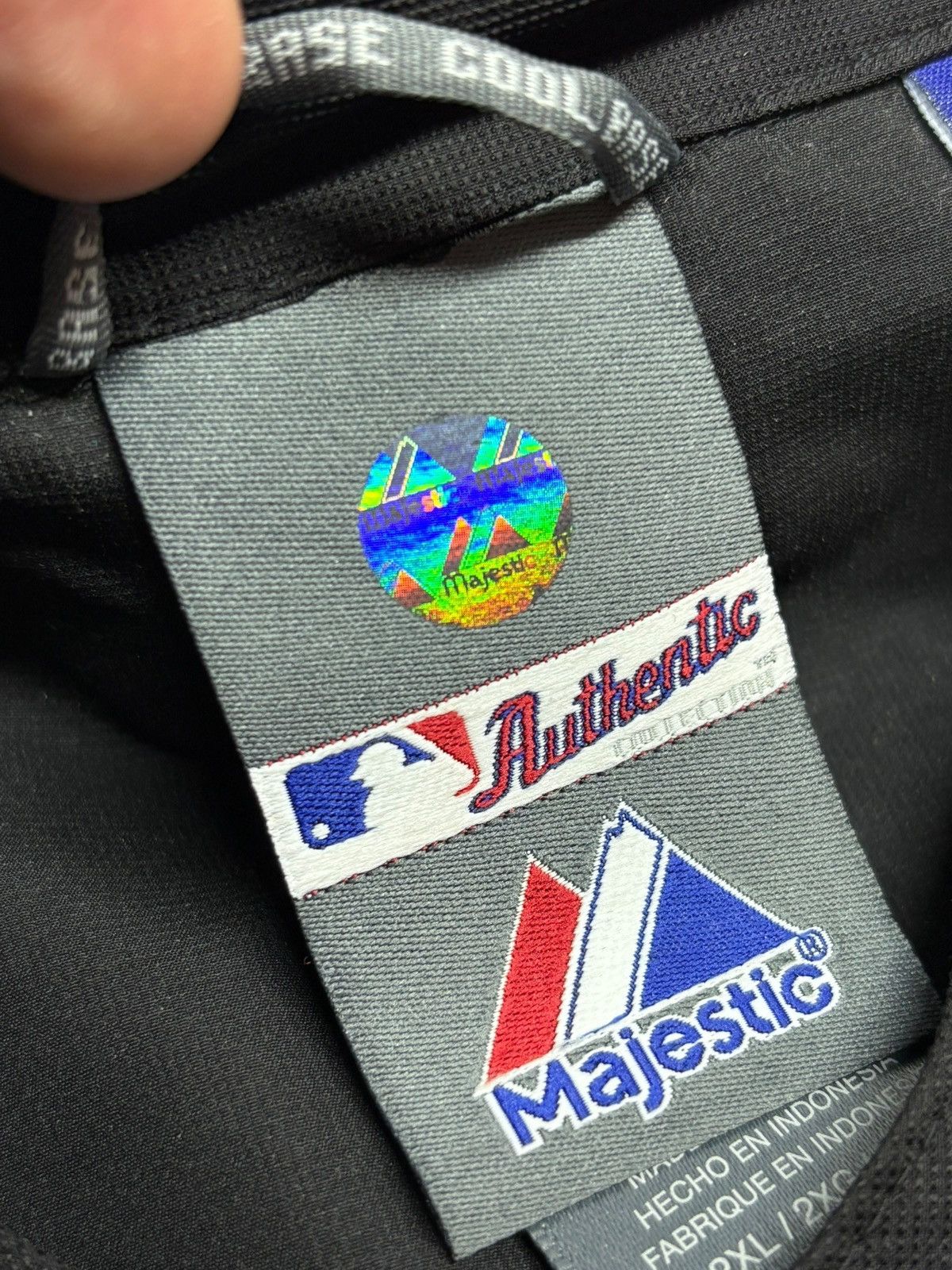 MLB 🔥 Y2K MLB ROCKIES PULLOVER JACKET COZY NYLON STARTER VIBES Size US XXL / EU 58 / 5 - 17 Thumbnail