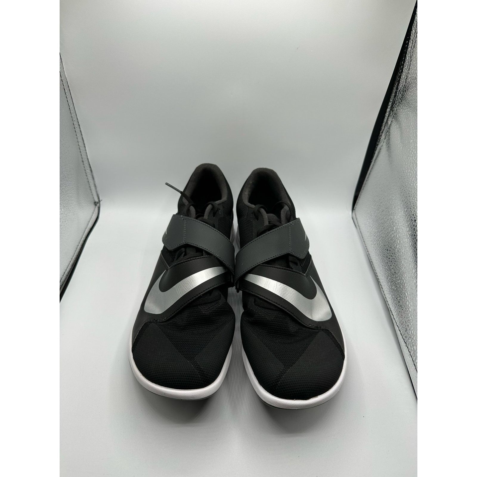 Nike Nike Zoom Rival Track Cleat “Black Metallic Silver” size 12 Size US 12 / EU 45 - 2 Thumbnail