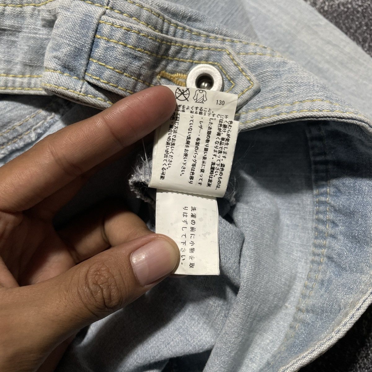 Issey Miyake × Seiko Kumikyoku Sis Denim Jacket Women Japanese Brand Size S / US 4 / IT 40 - 7 Thumbnail