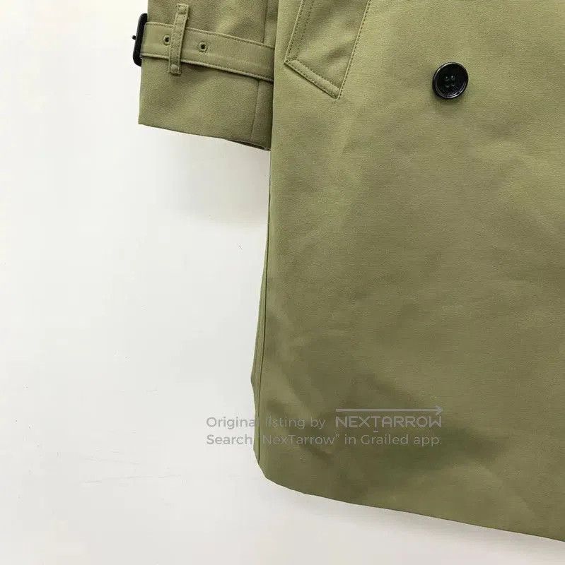 Burberry Burberry Green Polyester Women's Trench Coat. Size S / US 4 / IT 40 - 5 Thumbnail
