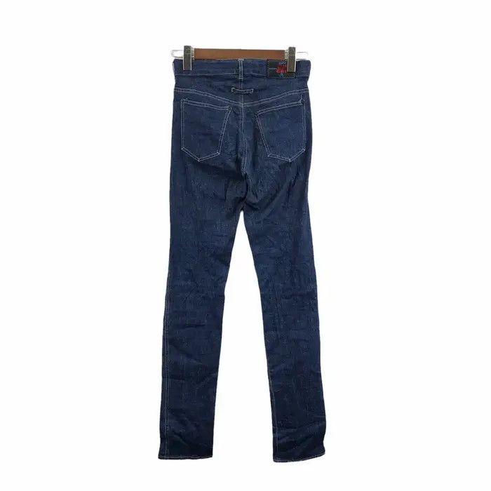 Jean Paul Gaultier Vtg 90’ JEAN PAUL GAULTIER Blue Jeans Denim Slim Fit Pant Size 28" / US 6 / IT 42 - 4 Thumbnail
