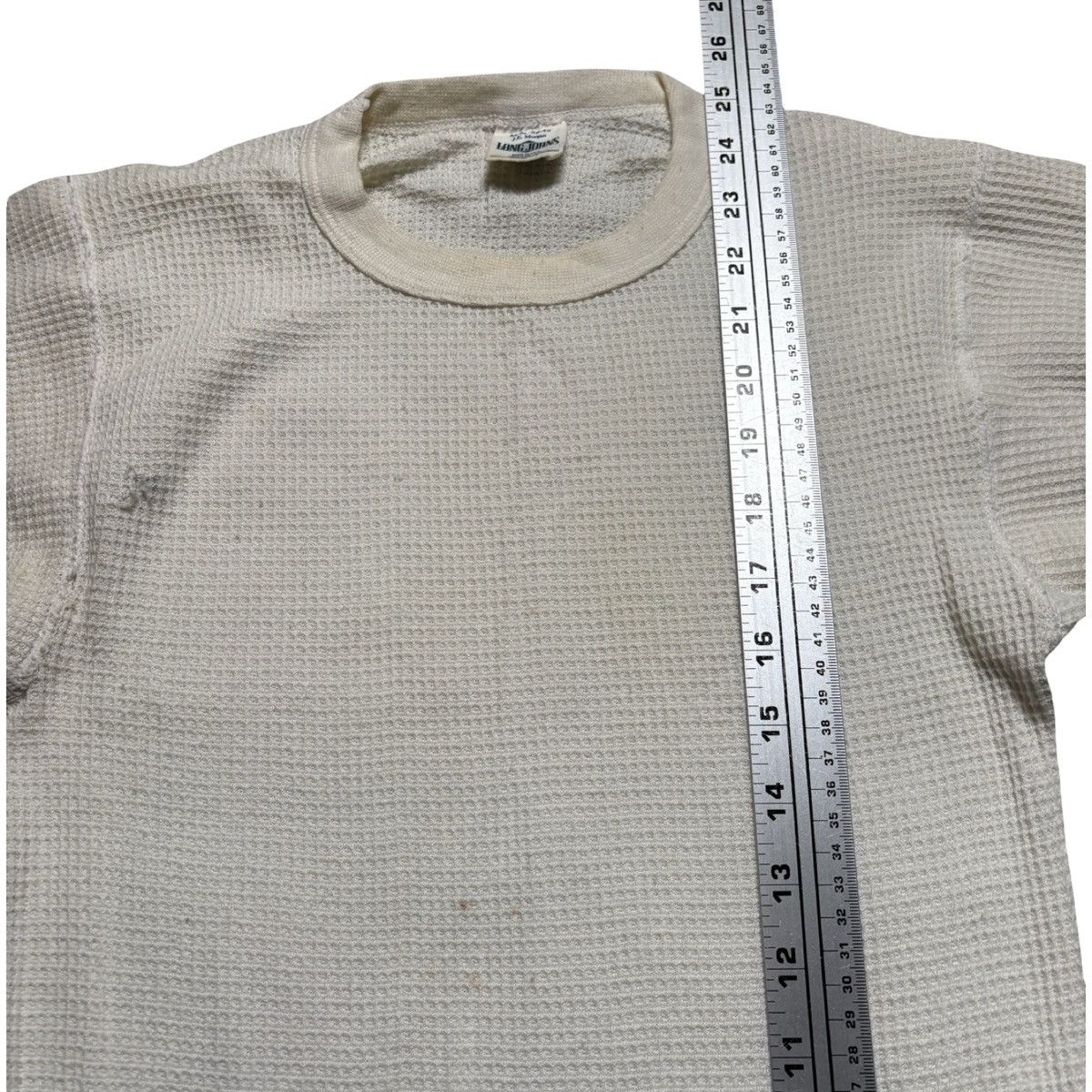 Other Vintage 60s 70s JE Morgan Waffle Knit Thermal Shirt M D Size US M / EU 48-50 / 2 - 4 Thumbnail