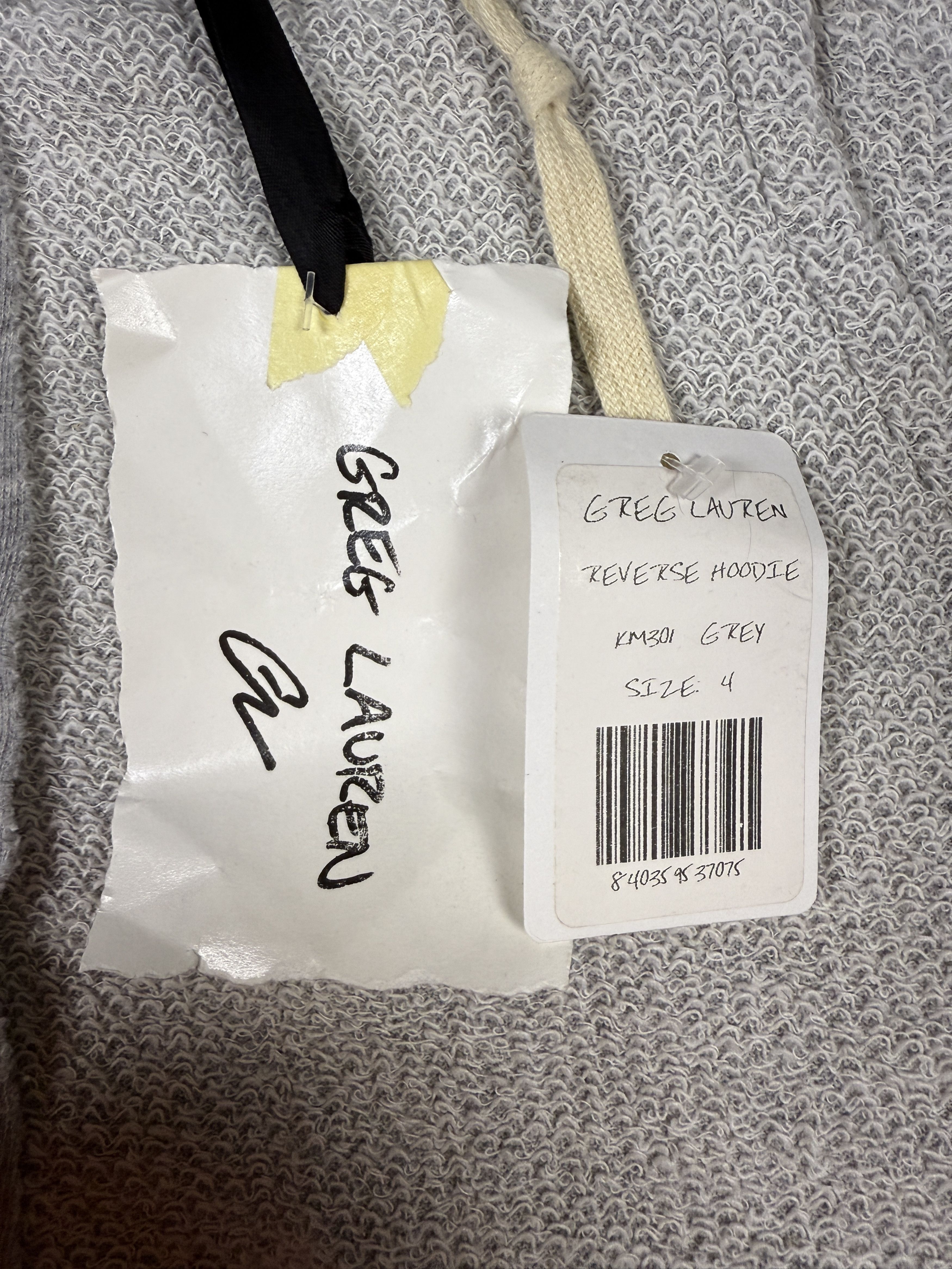 Greg Lauren $750 Greg Lauren Reverse Hoodie Size US XL / EU 56 / 4 - 4 Thumbnail