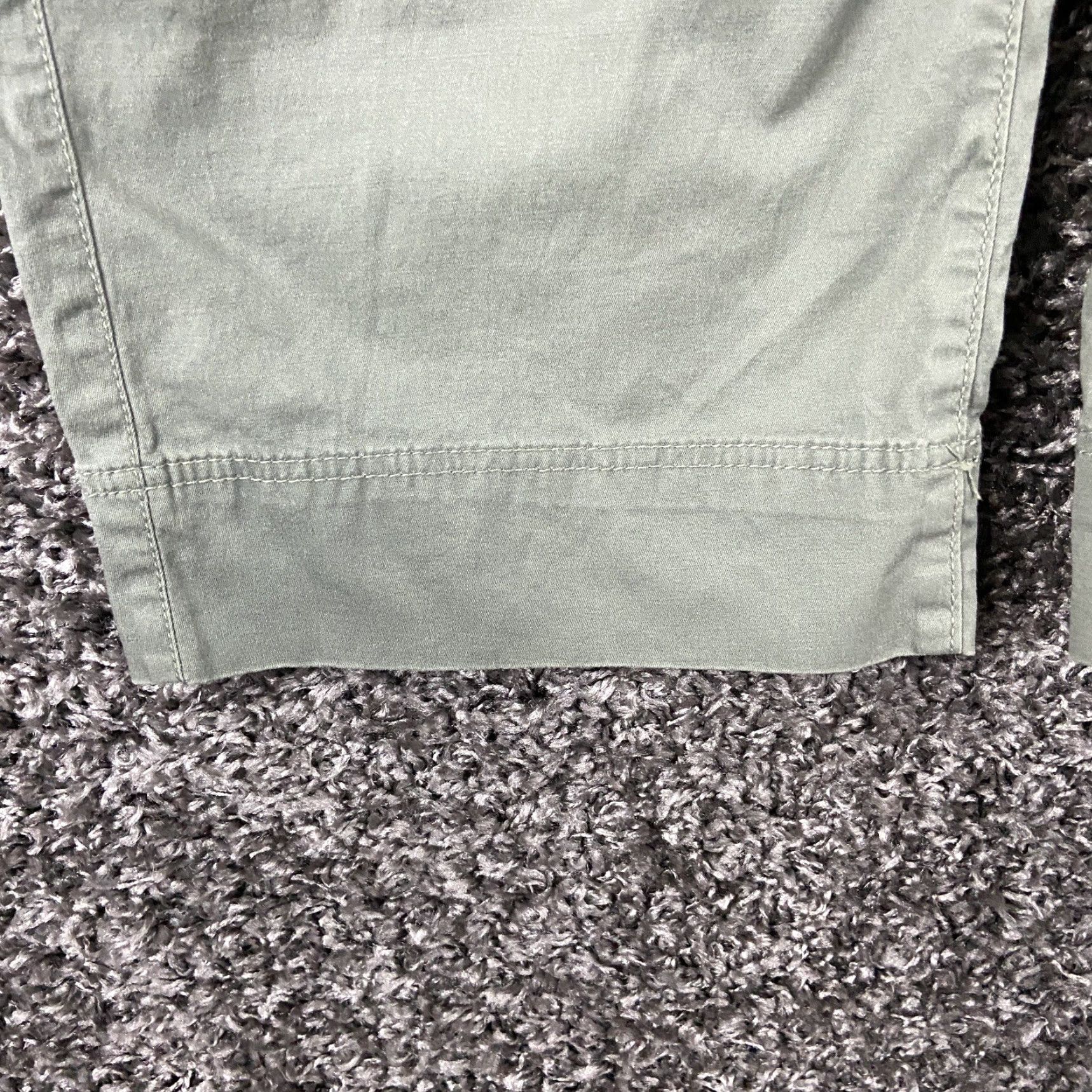 Talbots TALBOTS Wide Crop Green Pants Women’s 6 Regular Size 28" / US 6 / IT 42 - 2 Thumbnail