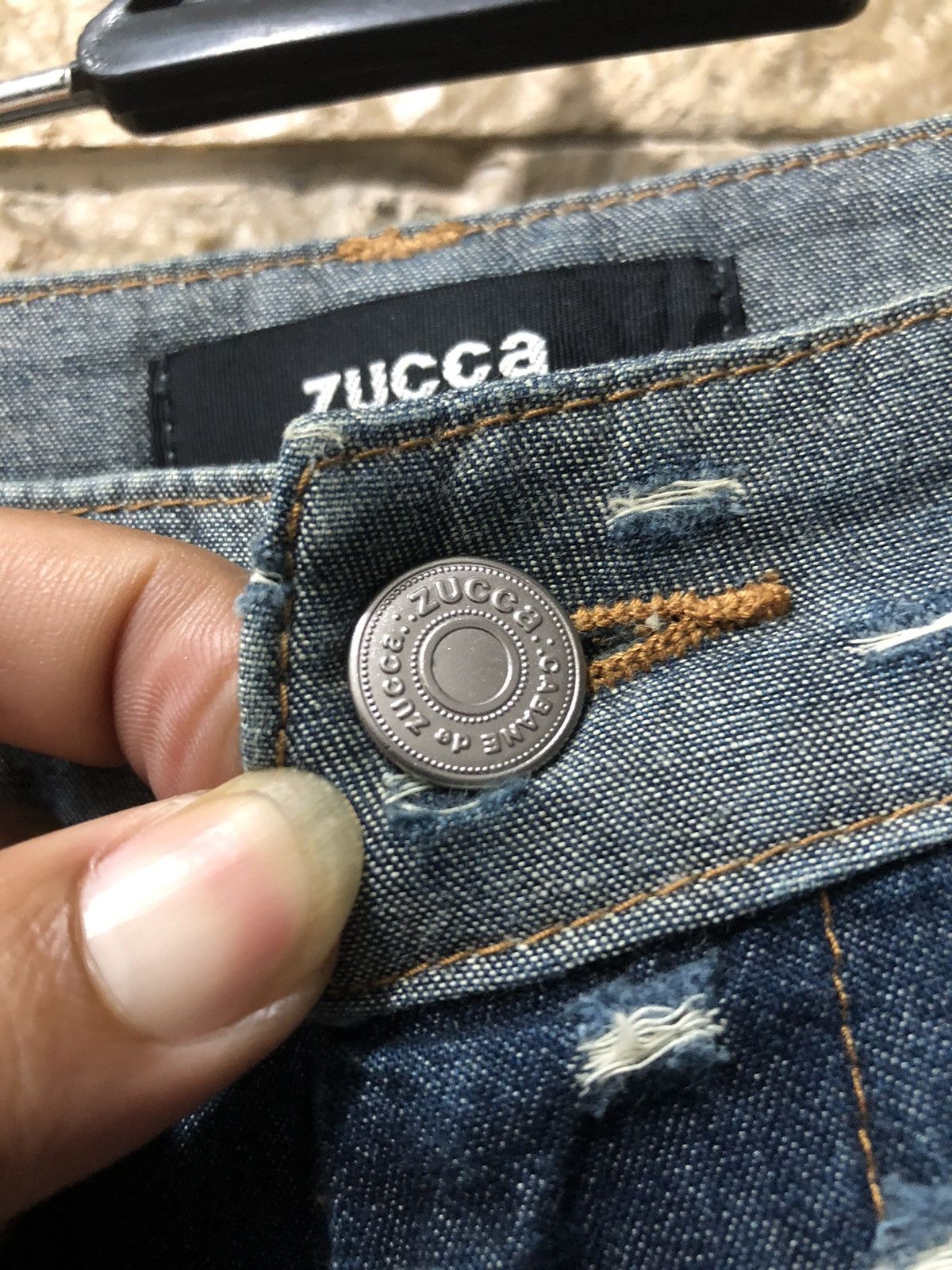 Zucca Zucca by Issey Miyake Ripped Pants Size US 30 / EU 46 - 5 Thumbnail