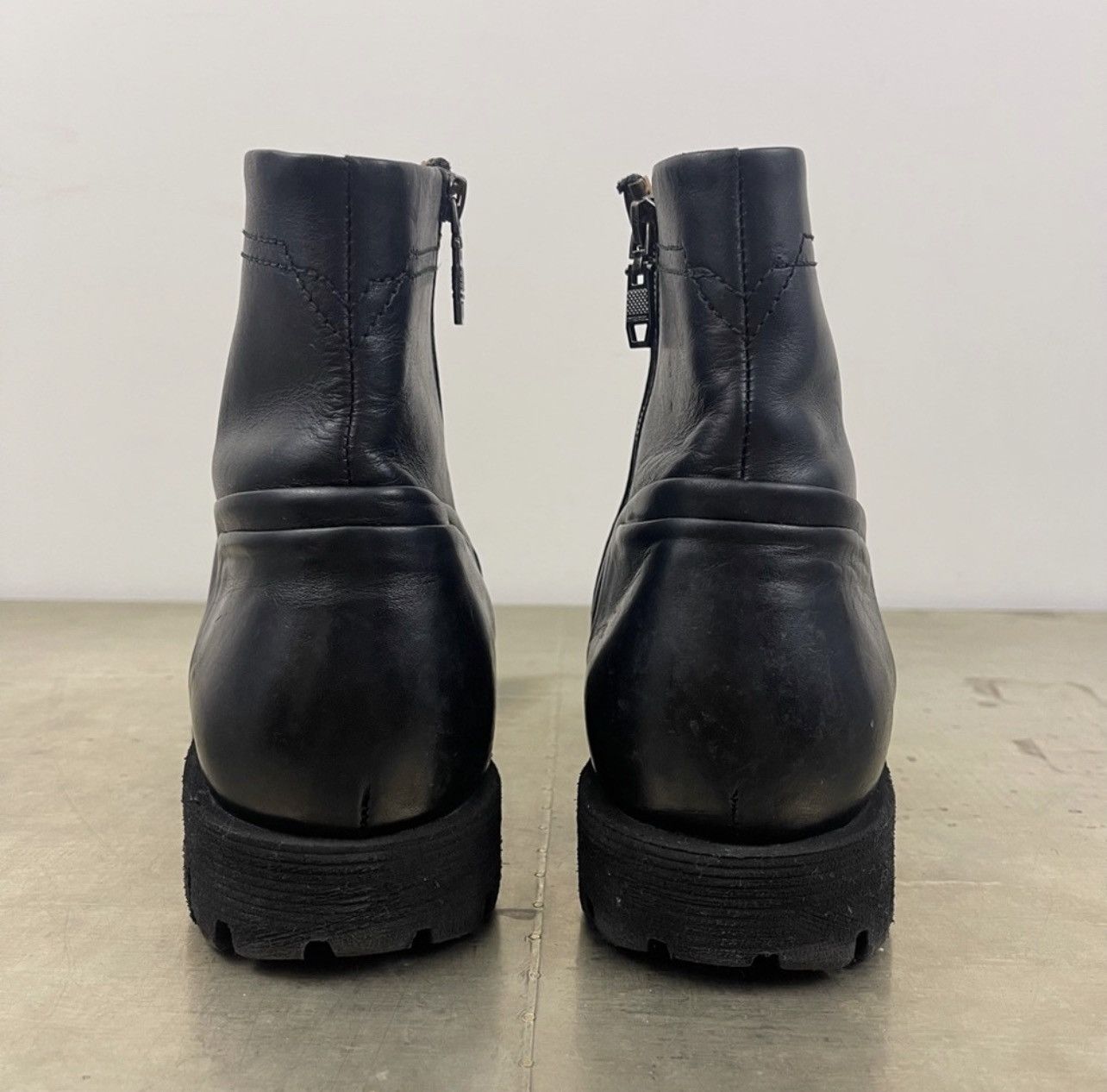 Diesel Diesel Kross Line Sherlok Leather Moto Chelsea Boots Size US 12.5 / EU 45-46 - 8 Thumbnail