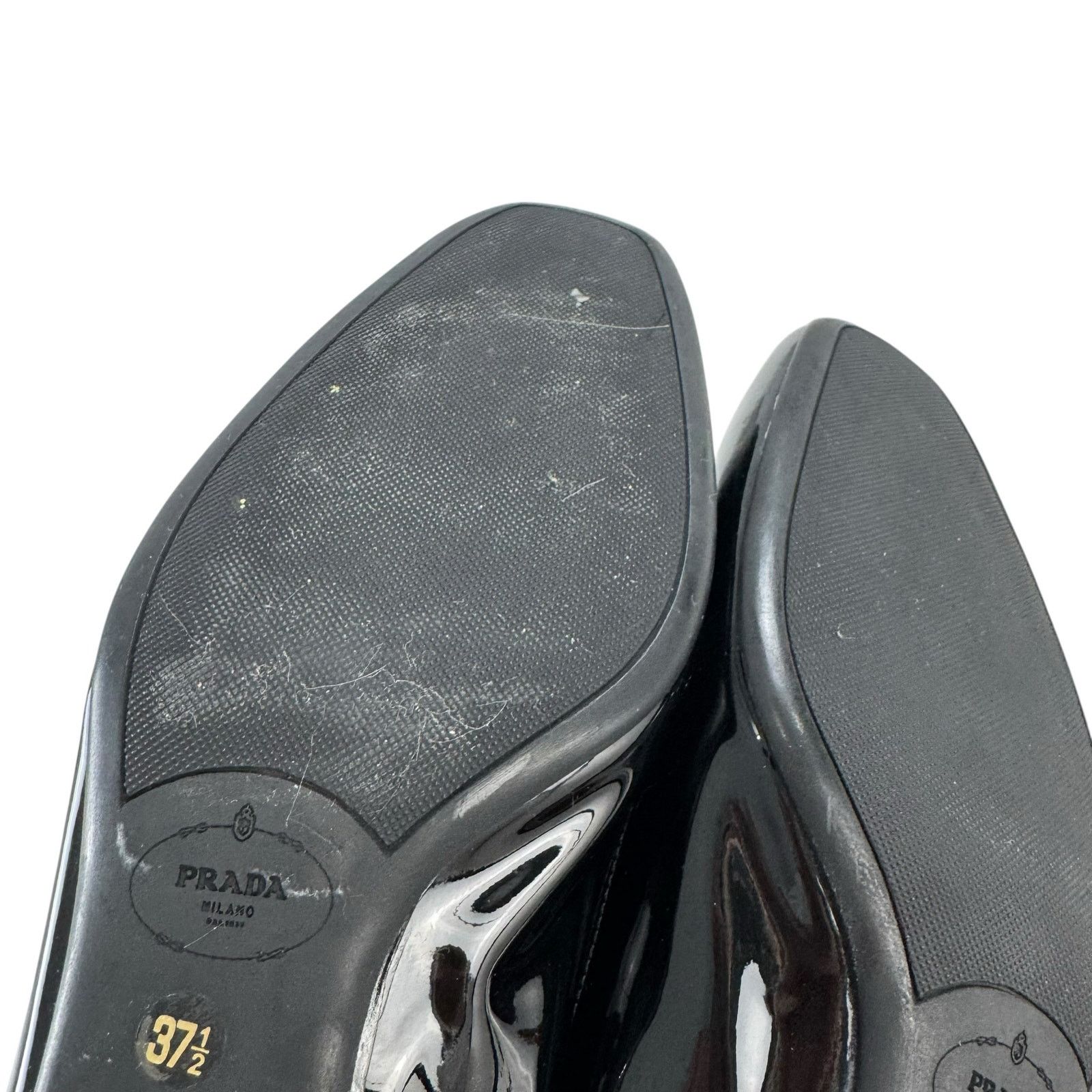 Prada Prada Patent Leather Kitten Heels Size US 7.5 / IT 37.5 - 11 Thumbnail