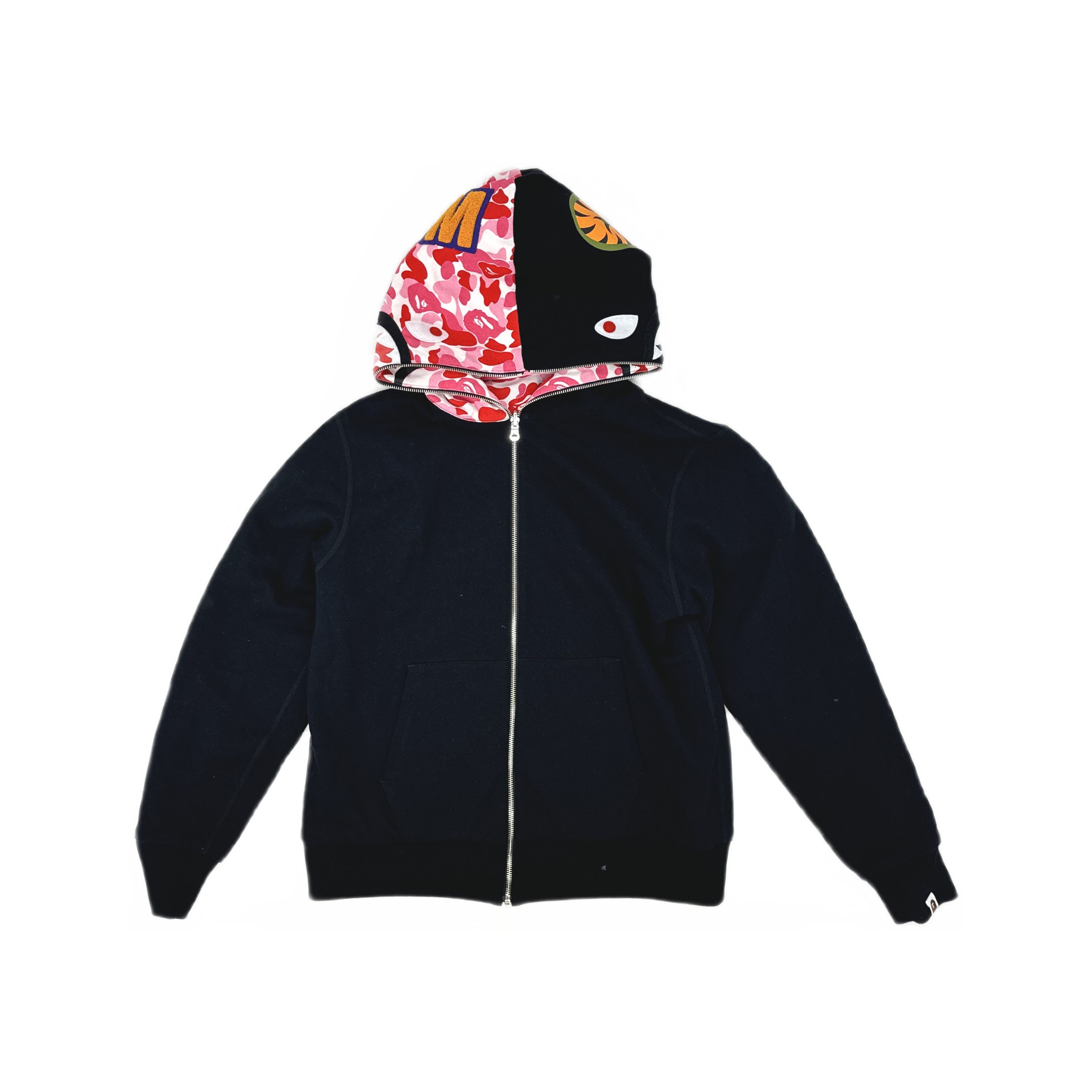 Bape A BATHING APE Reversible Shark Hoodie Size L Size US L / EU 52-54 / 3 - 1 Thumbnail